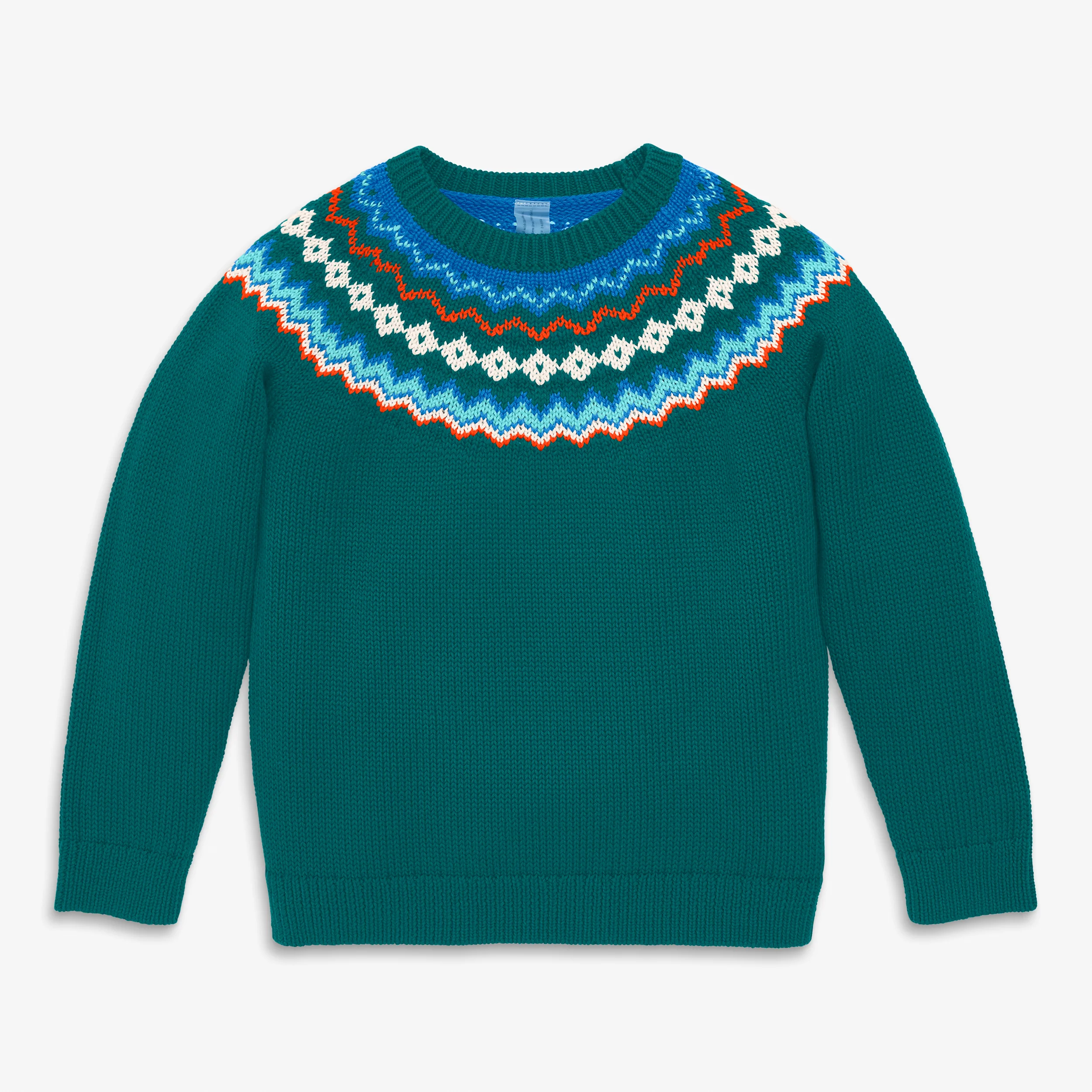 Kids fair isle sweater - Image 3