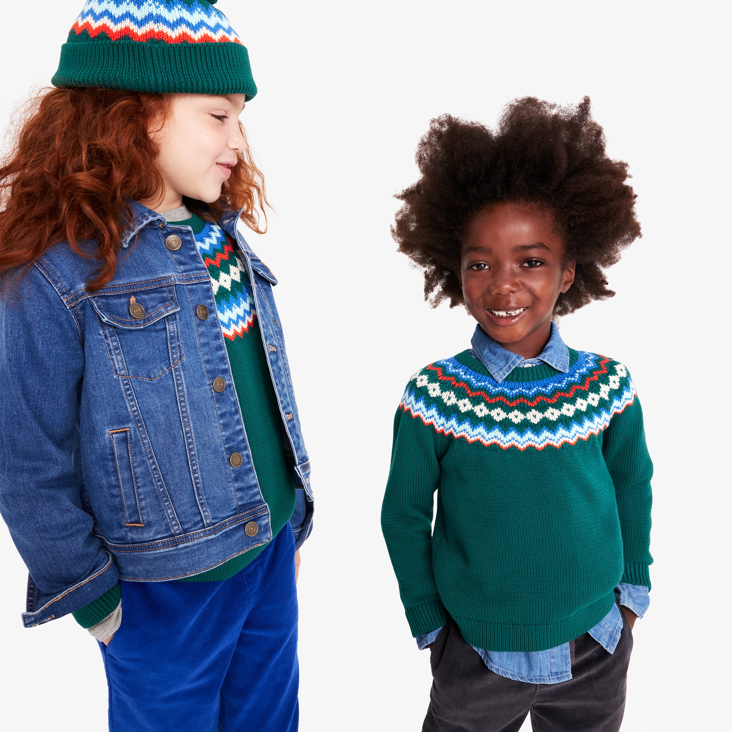 Kids fair isle sweater - Image 6