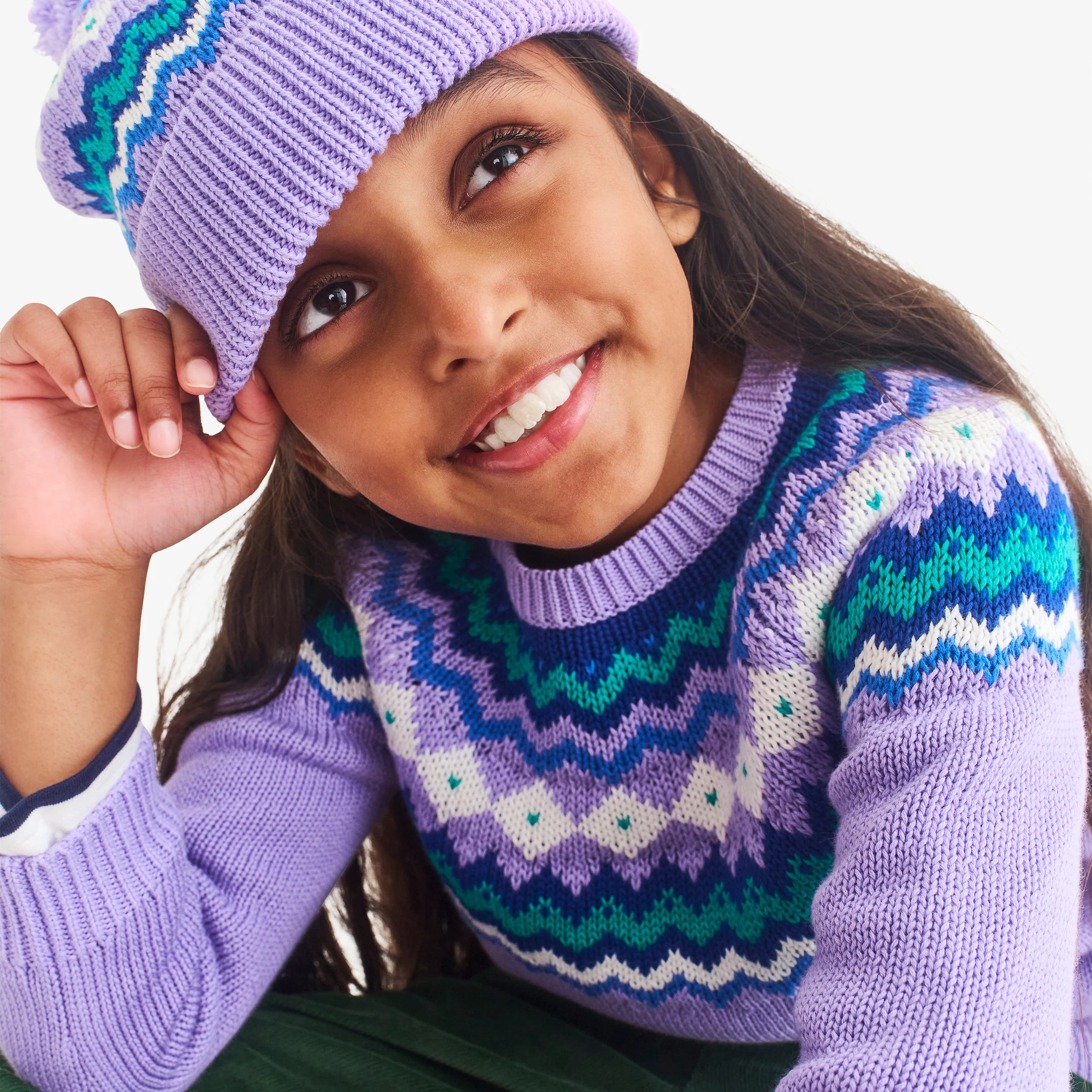 Kids fair isle sweater - Image 8