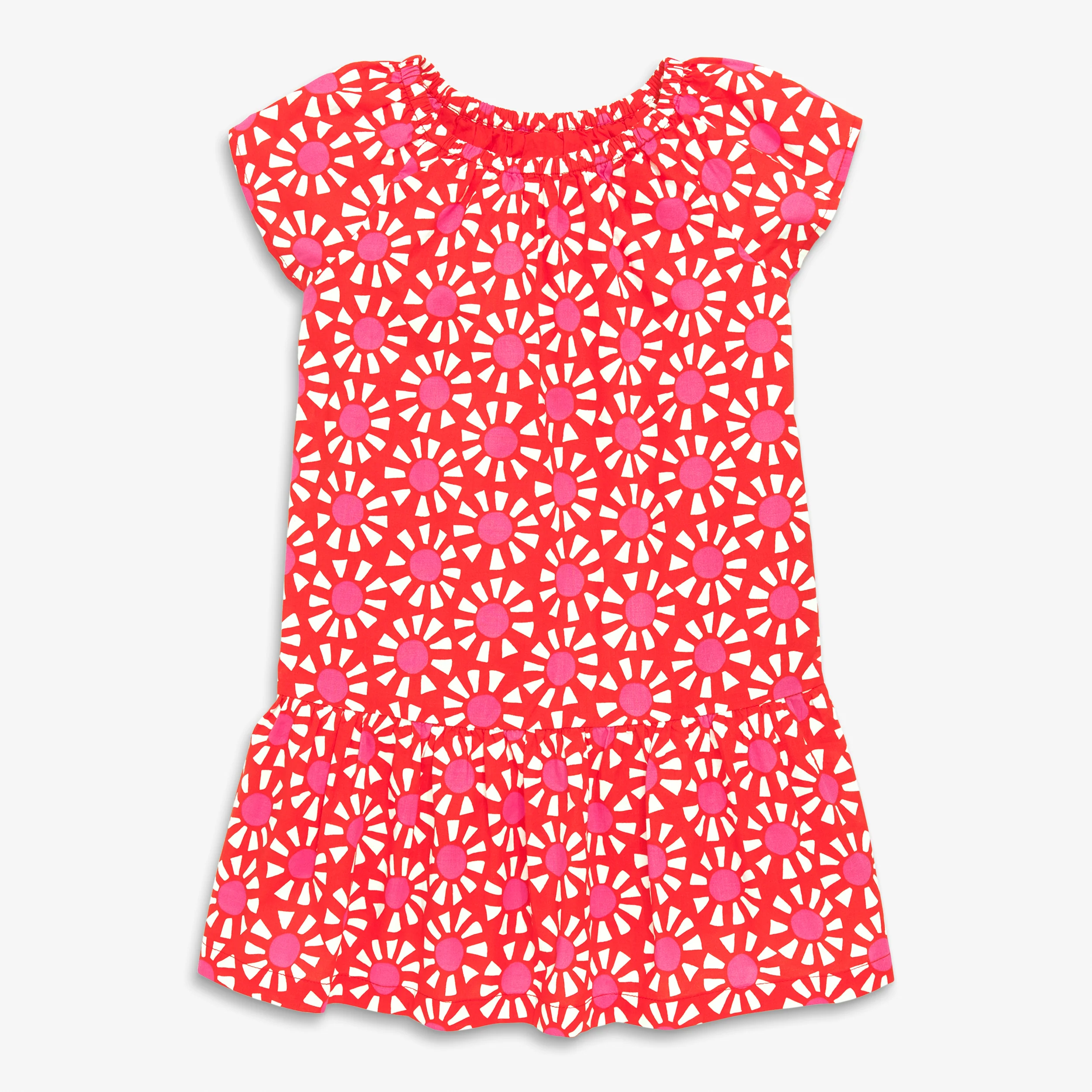 Clearance kids swing dress in cutout suns - Image 2