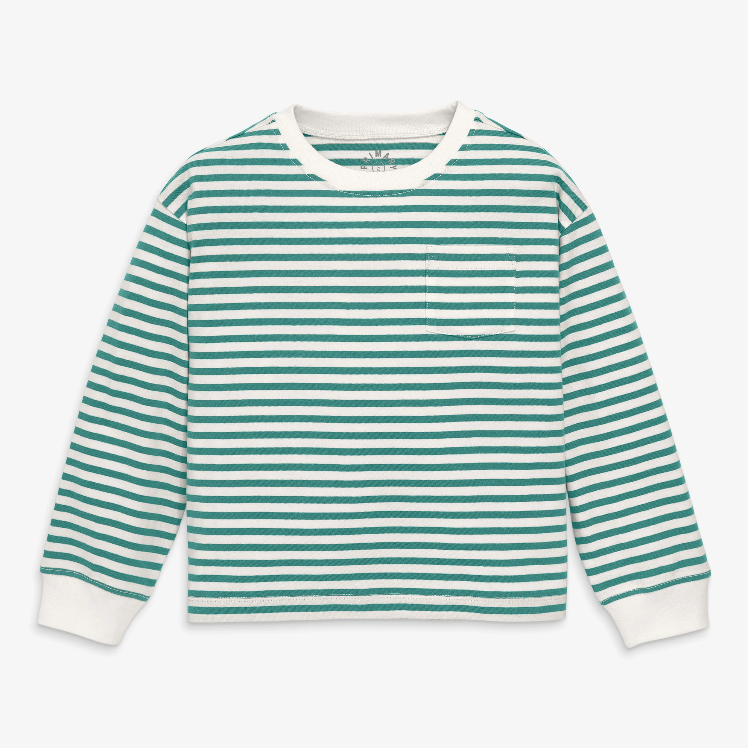 Kids long sleeve easy stripe tee - Image 5