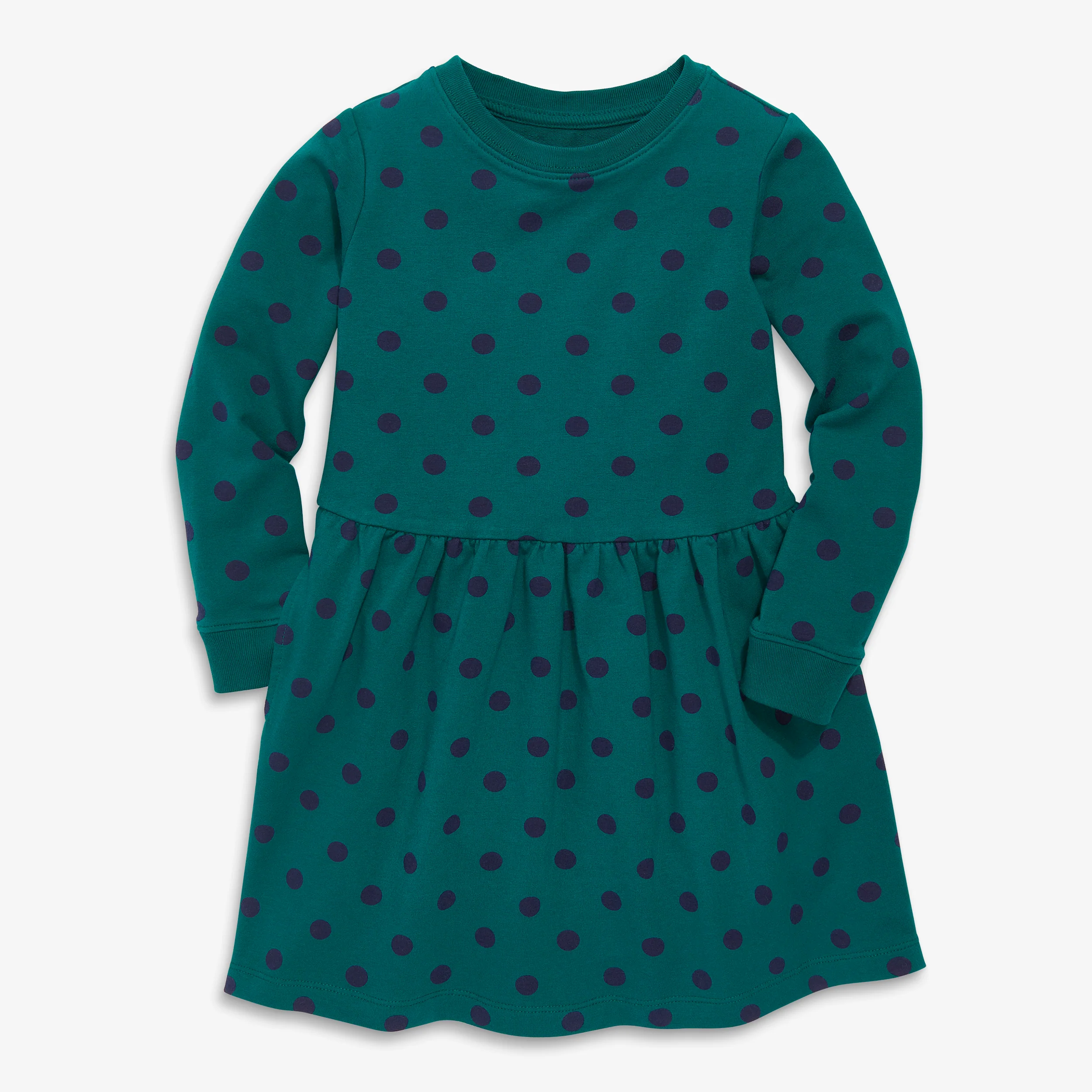 Clearance kids cozy pocket dress in dot - Image 2