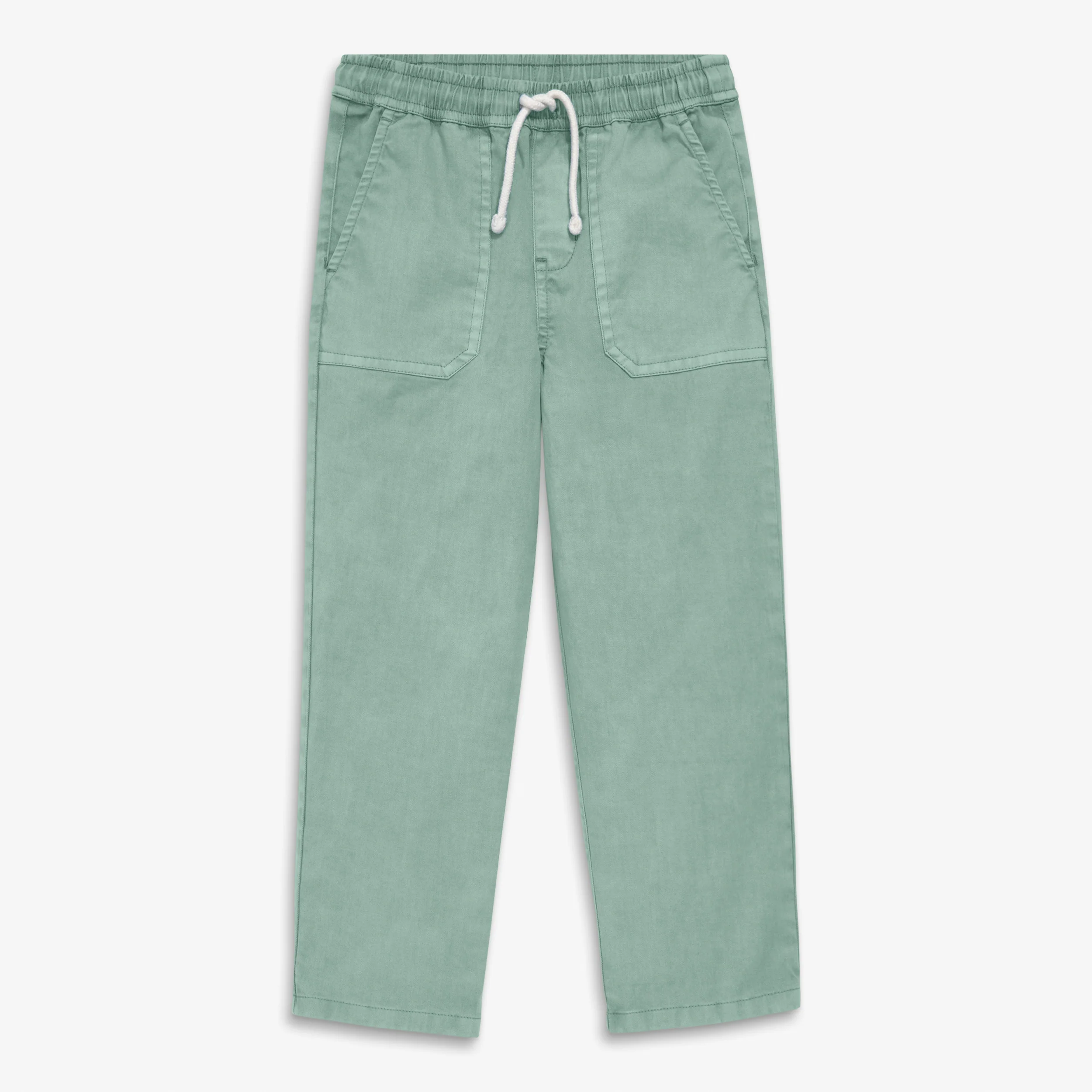 Kids garment dyed stretch chino pocket pant - Image 2