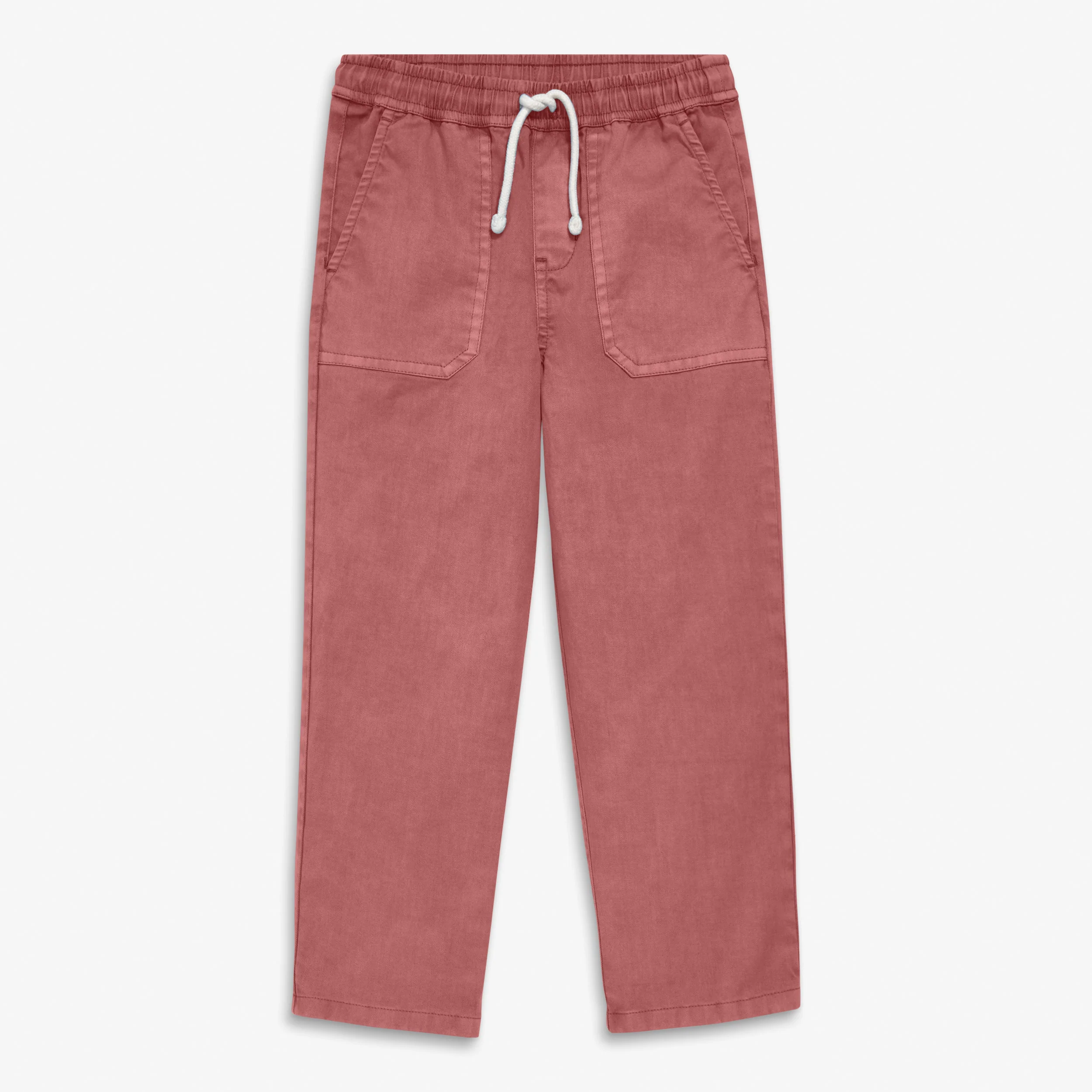 Kids garment dyed stretch chino pocket pant - Image 3