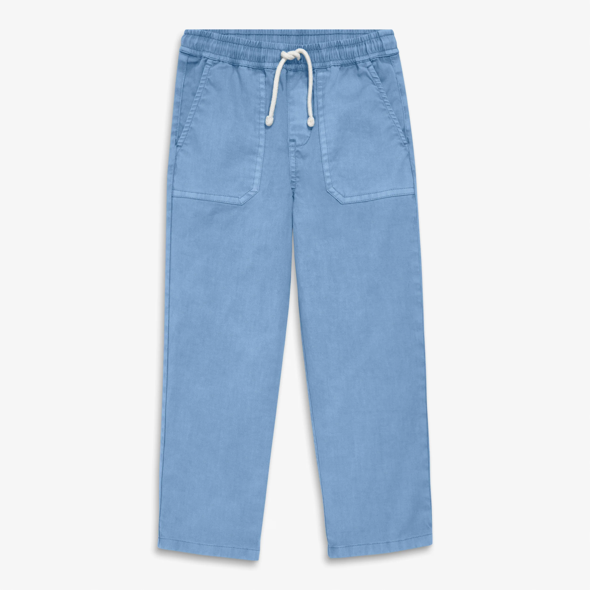 Kids garment dyed stretch chino pocket pant - Image 4