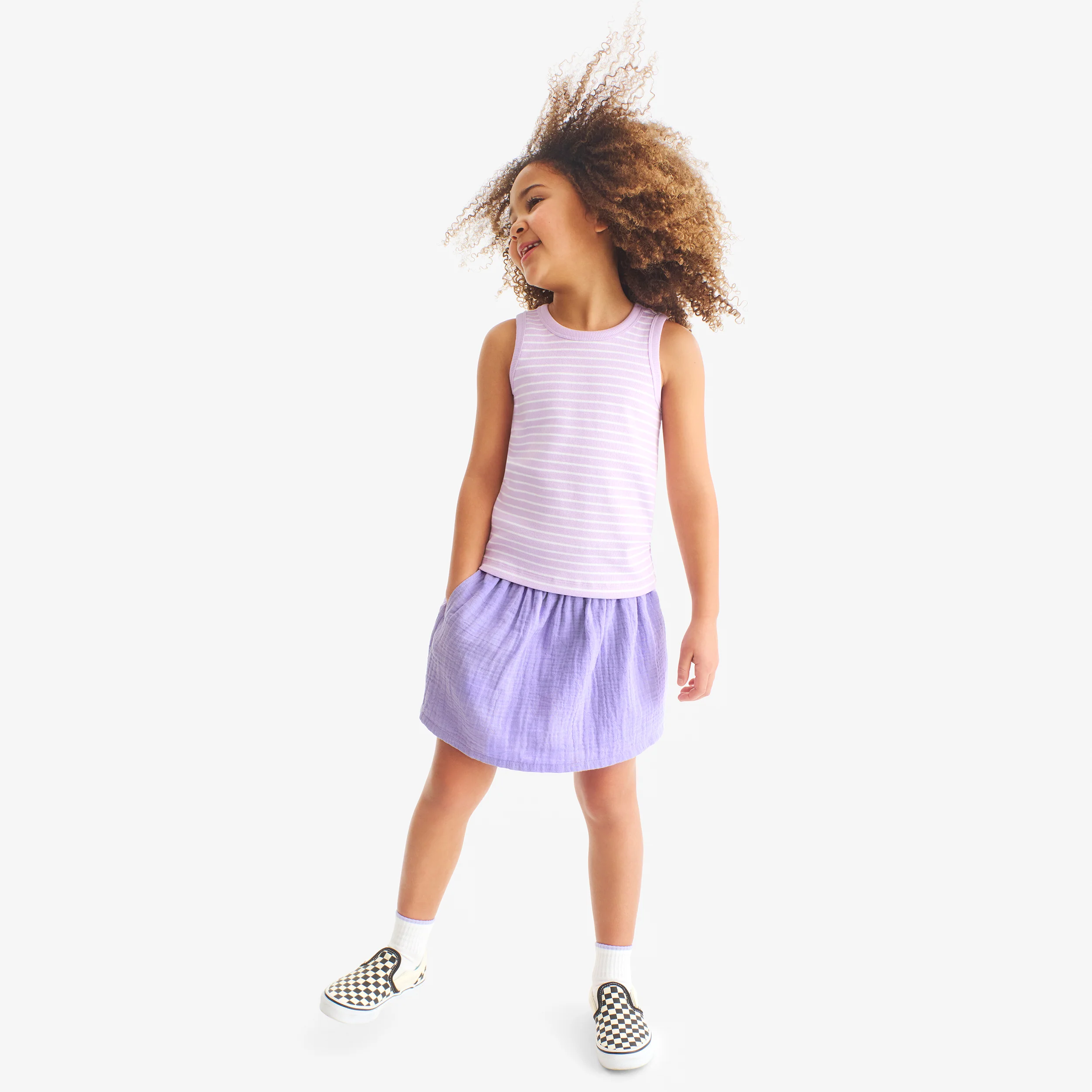 Kids cotton gauze skirt - Image 6