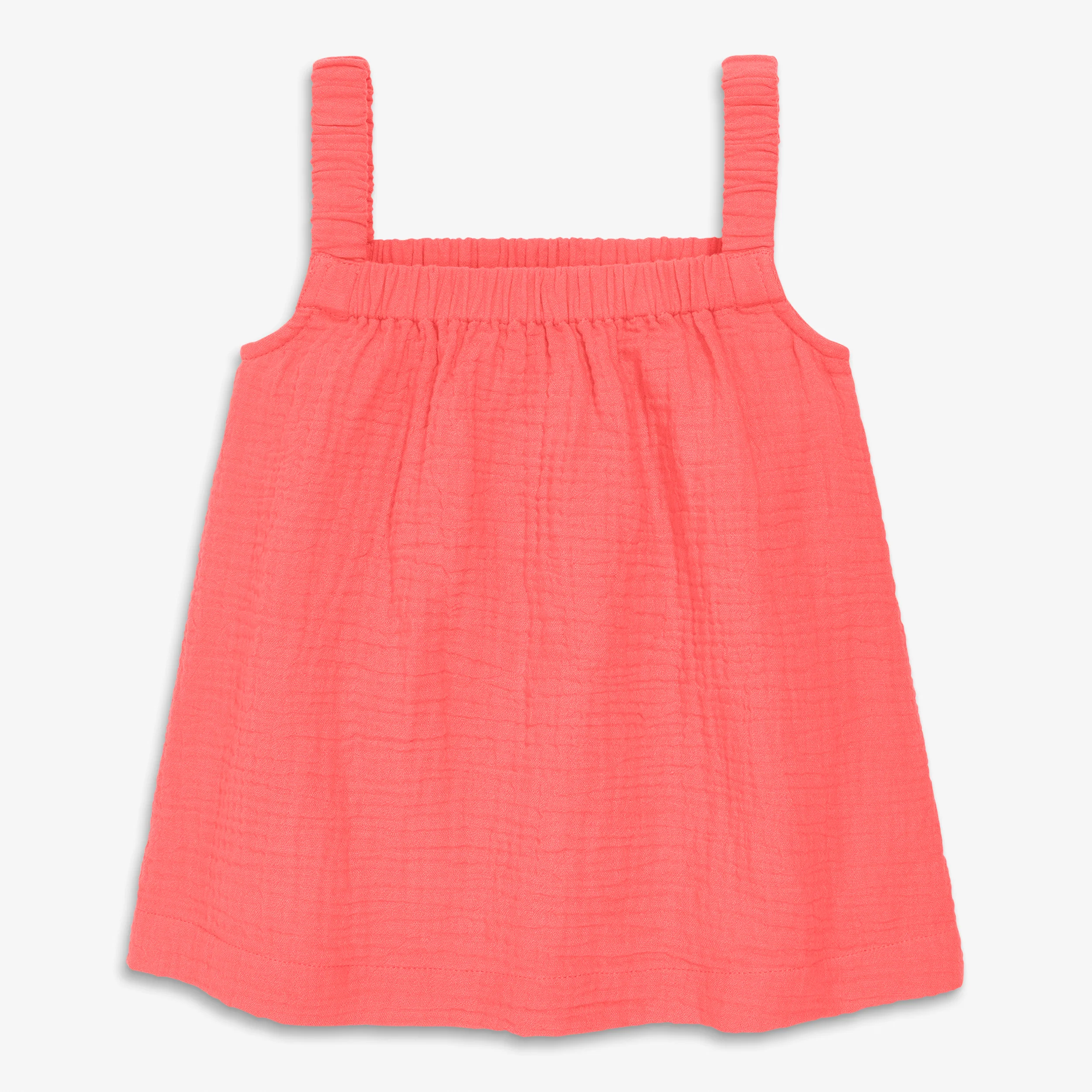 Kids cotton gauze tank