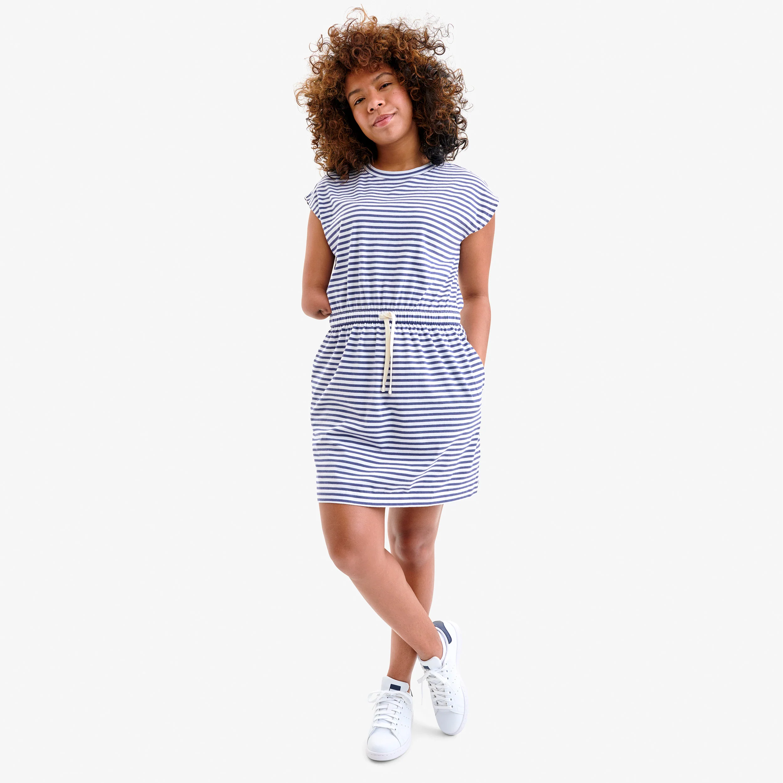 Clearance adult everywear dress in stripe (women’s fit)