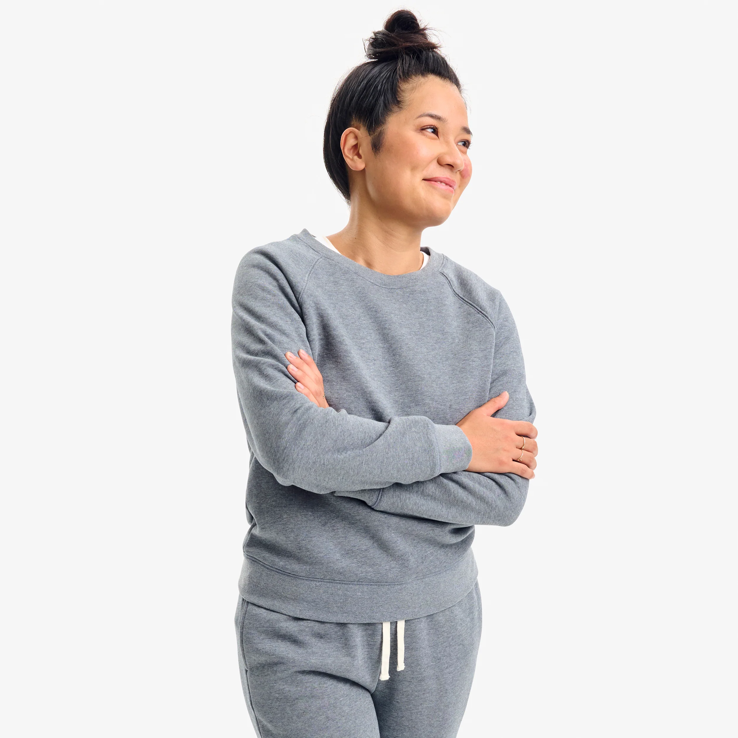 Adult cozy fleece sweatshirt (women's fit) - Image 8