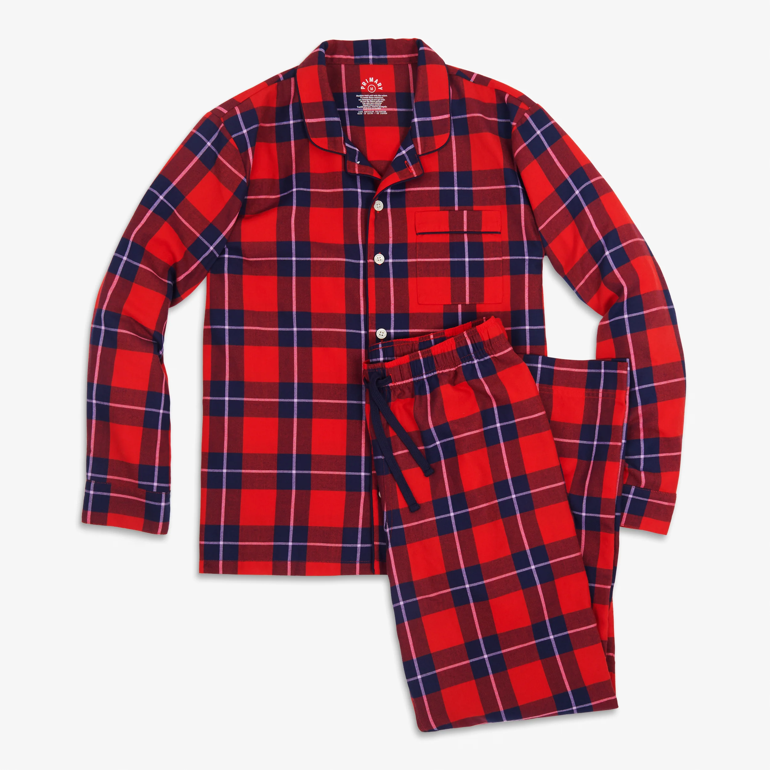 Clearance adult plaid pj set (unisex fit) - Image 3