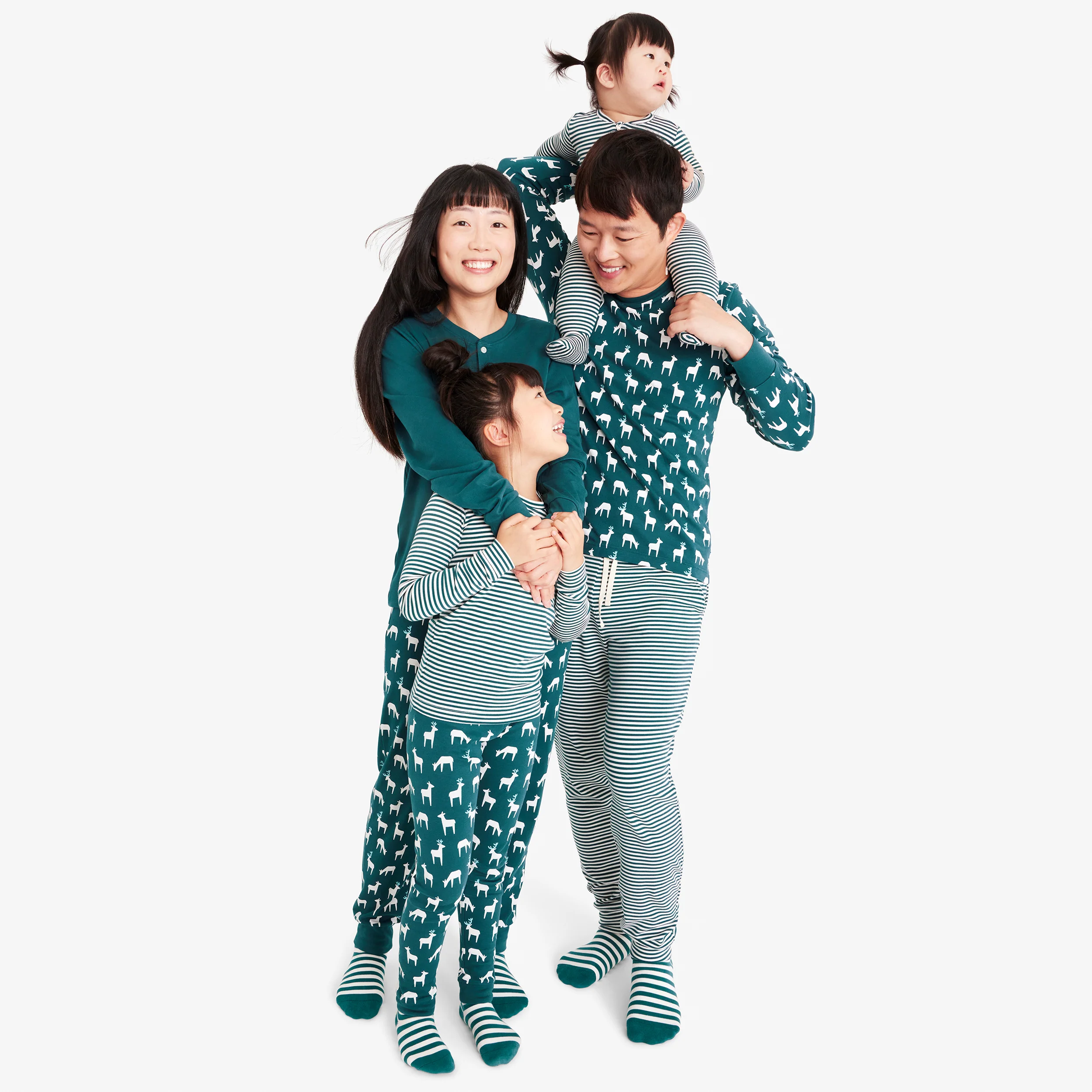 Adult organic PJ pant in stripe (unisex fit) - Image 7