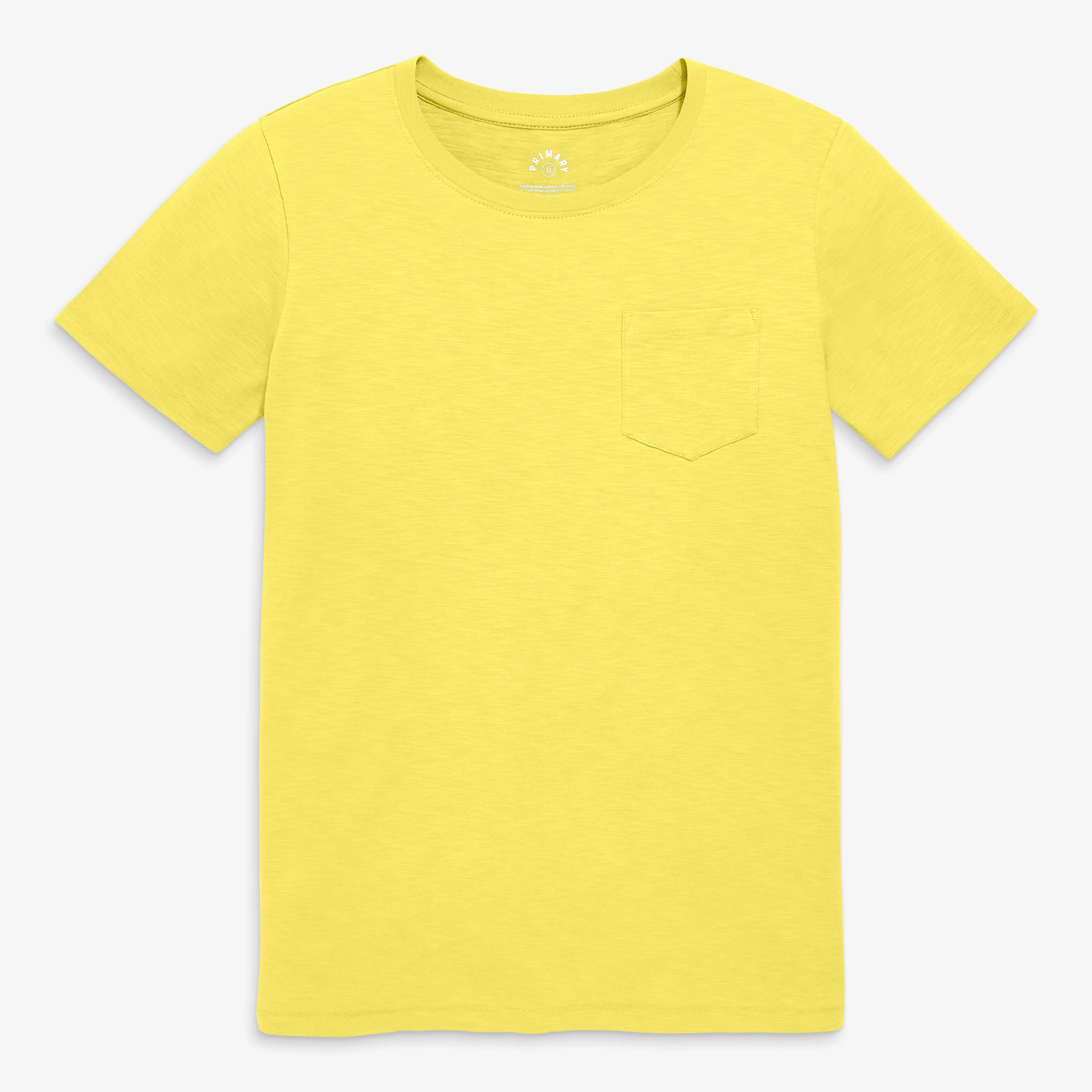 Adult slub pocket tee (unisex fit)