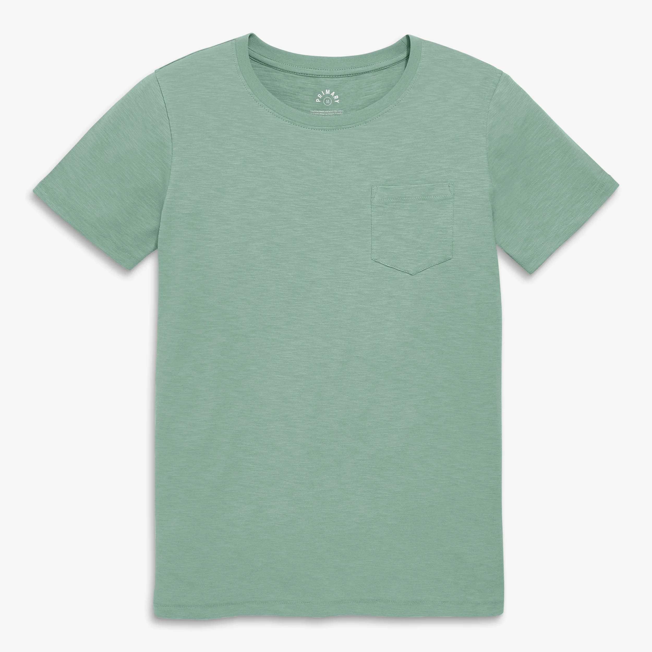 Adult slub pocket tee (unisex fit) - Image 2