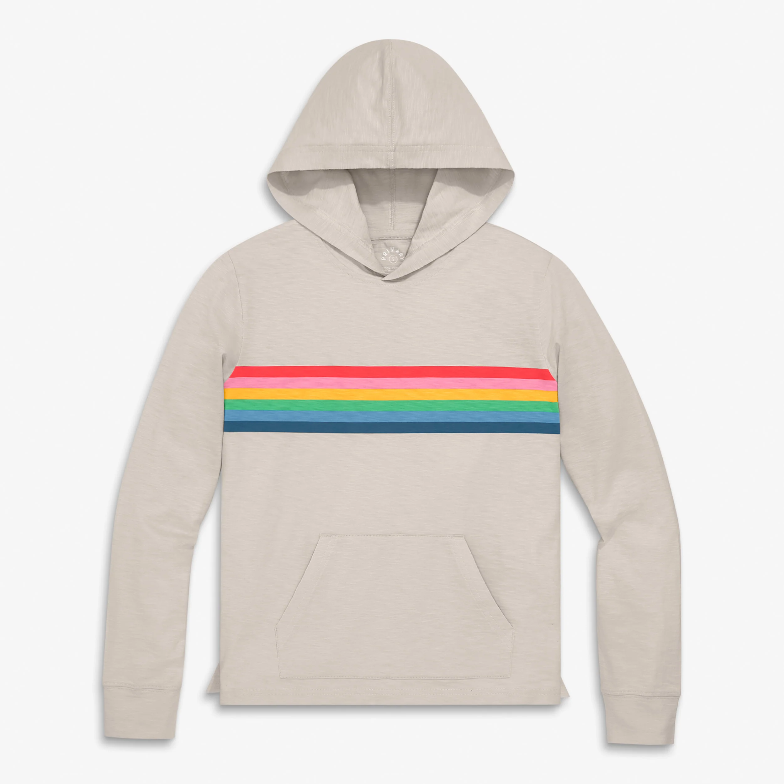 Women's fit rainbow banner t-shirt hoodie - Image 3