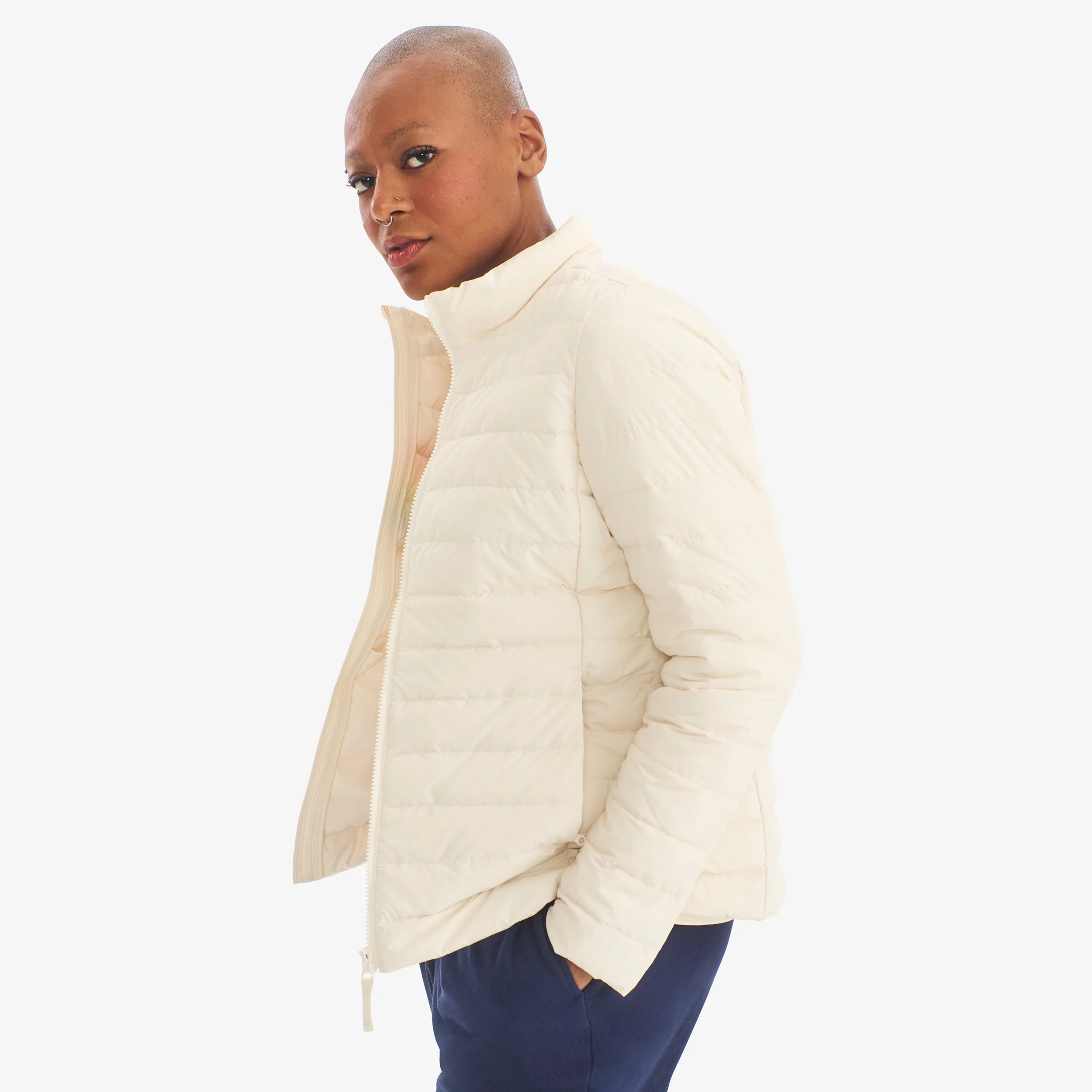 Adult lightweight puffer jacket (women's fit) - Image 11