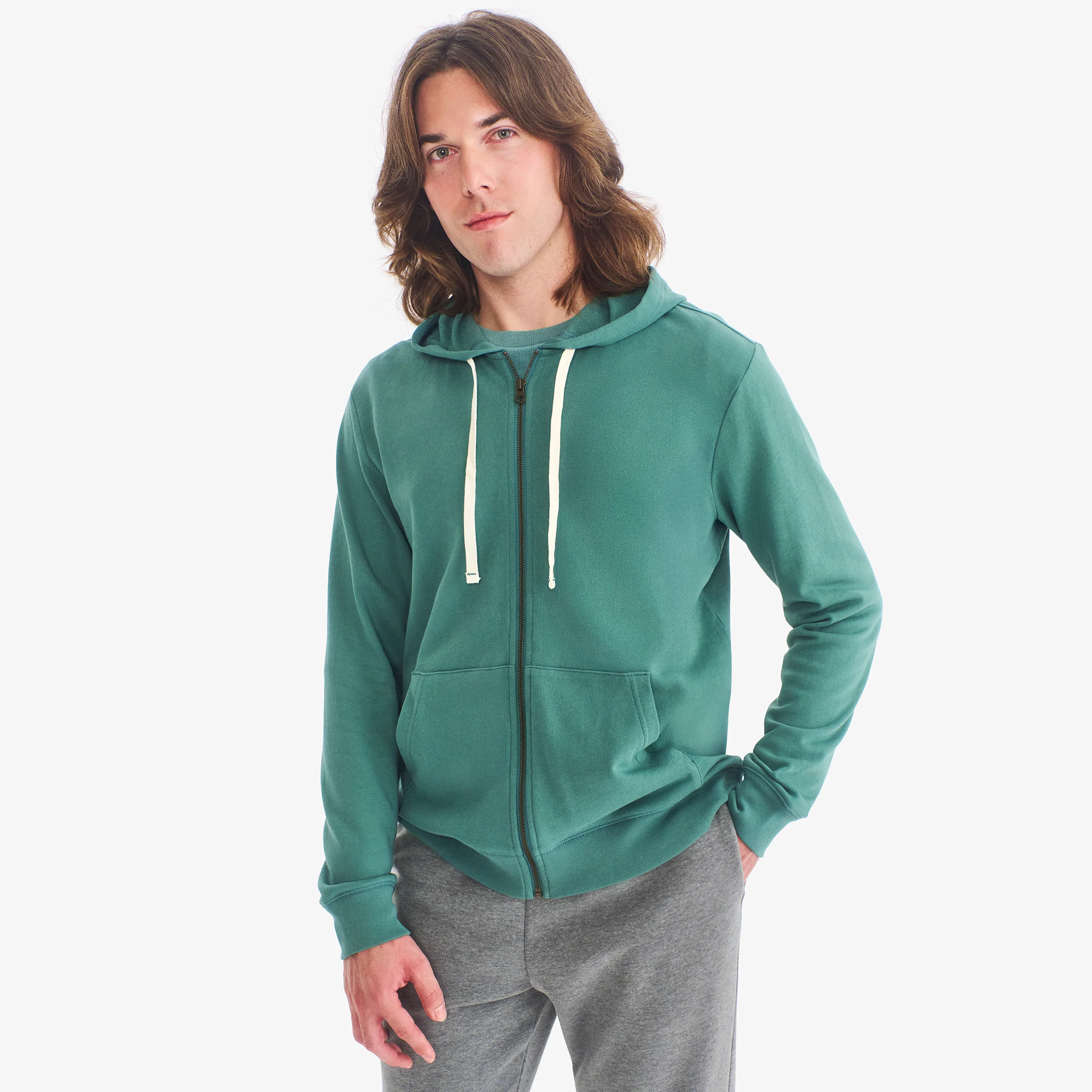 Adult 24/7 zip hoodie (unisex fit) - Image 8