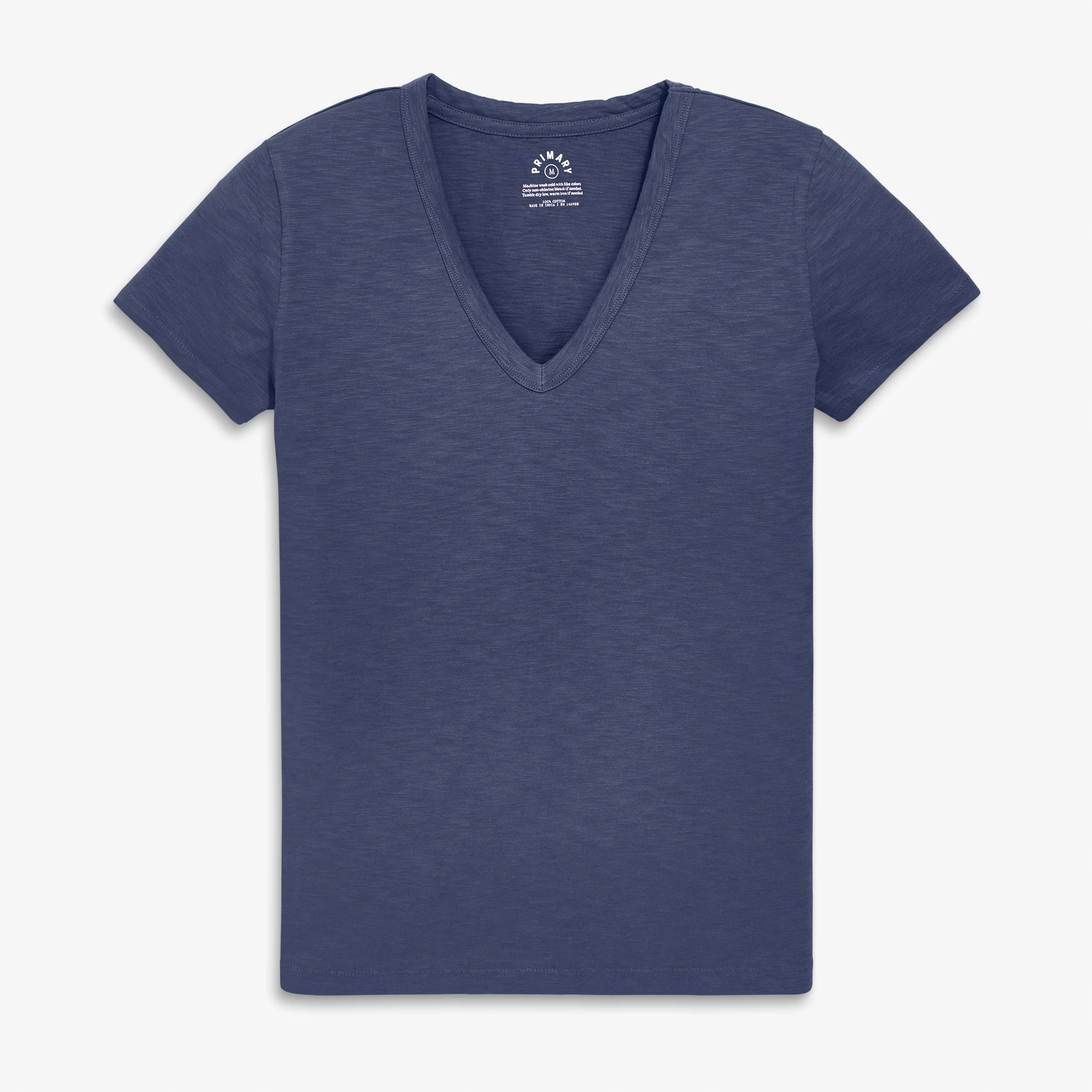 Adult classic slub v-neck tee (women's fit) - Image 11