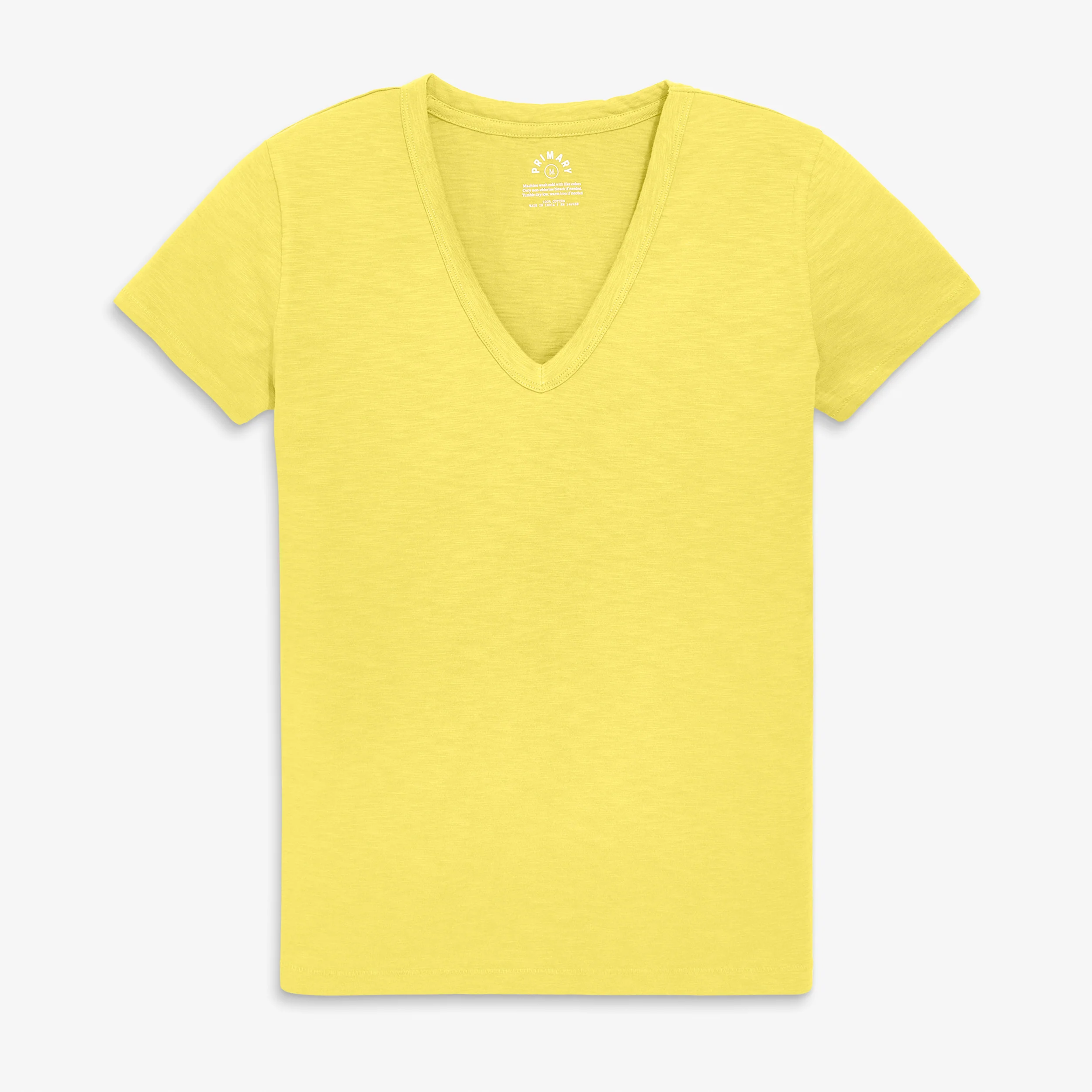 Adult classic slub v-neck tee (women's fit) - Image 7