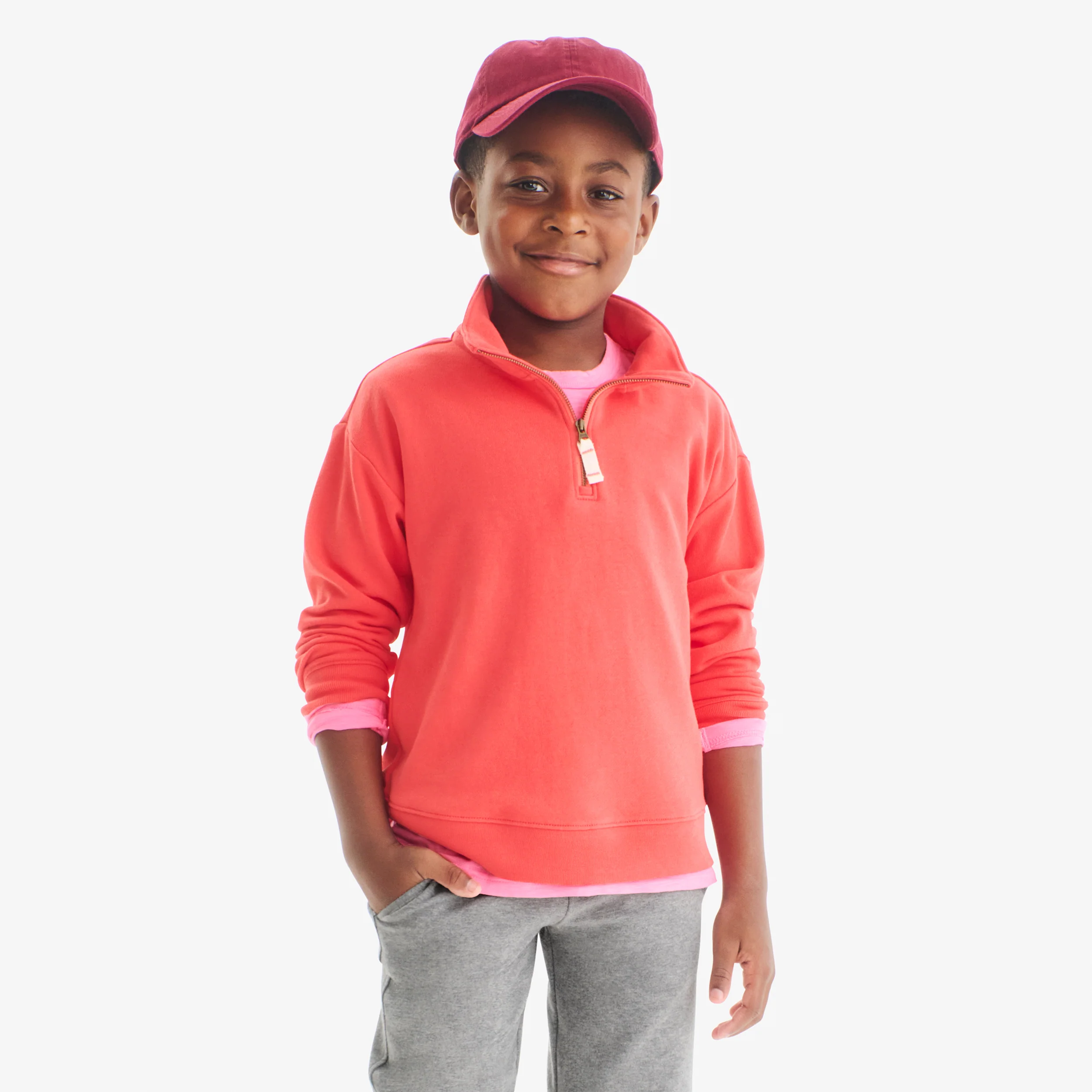 Kids quarter zip sweatshirt - Image 13