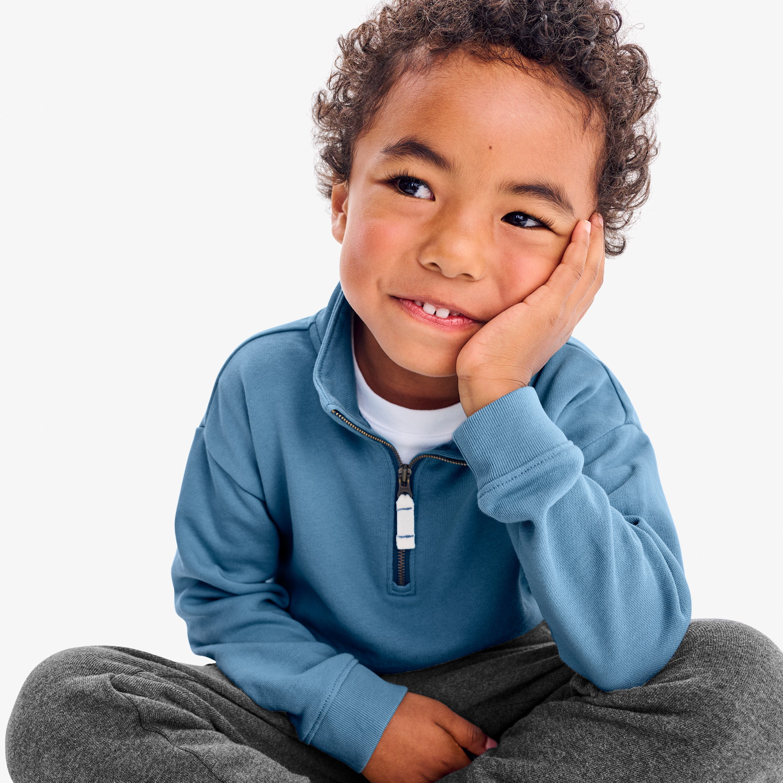 Kids quarter zip sweatshirt - Image 16