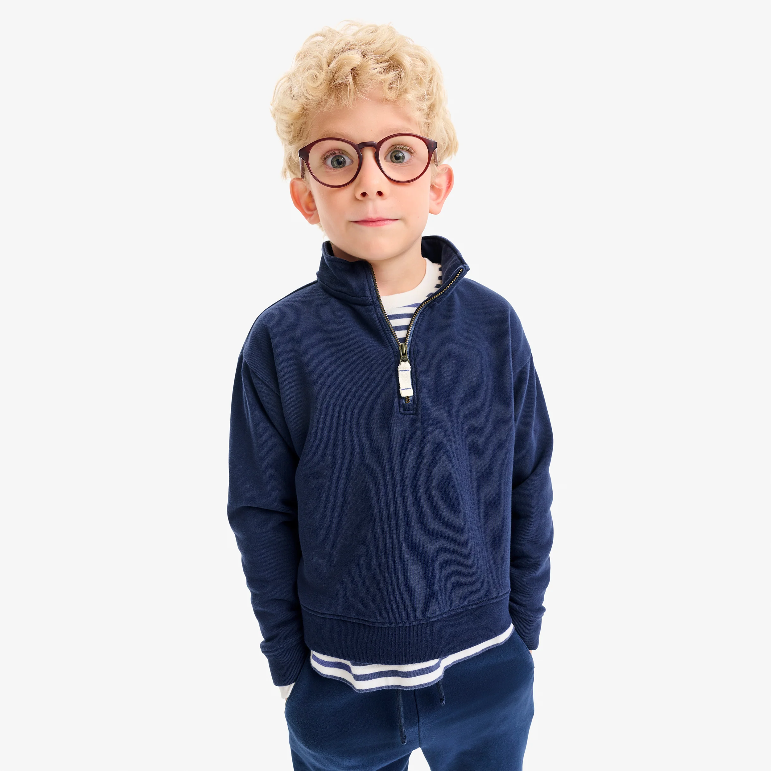 Kids quarter zip sweatshirt - Image 17