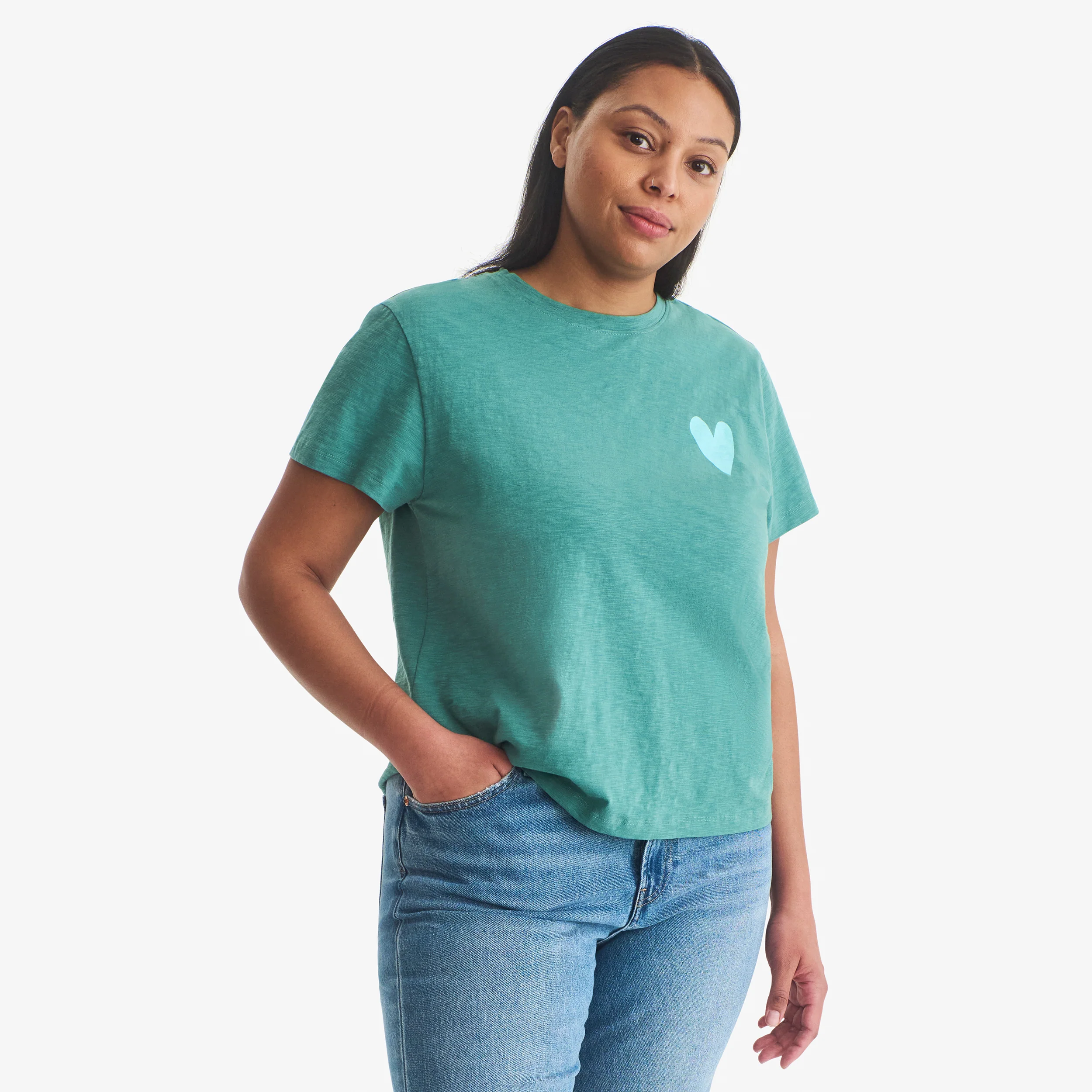 Adult heart easy tee (women's fit) - Image 5