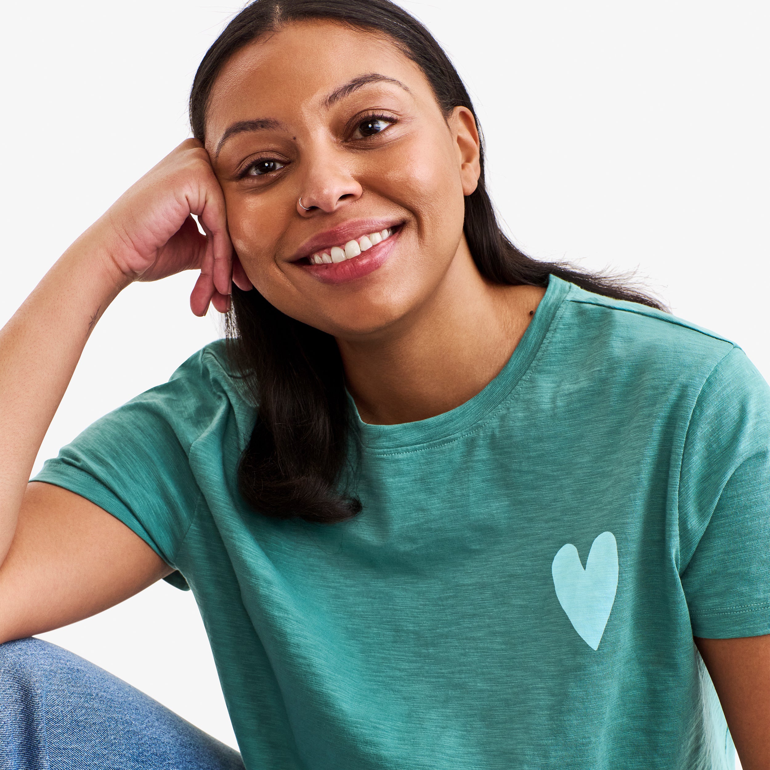 Adult heart easy tee (women's fit) - Image 6