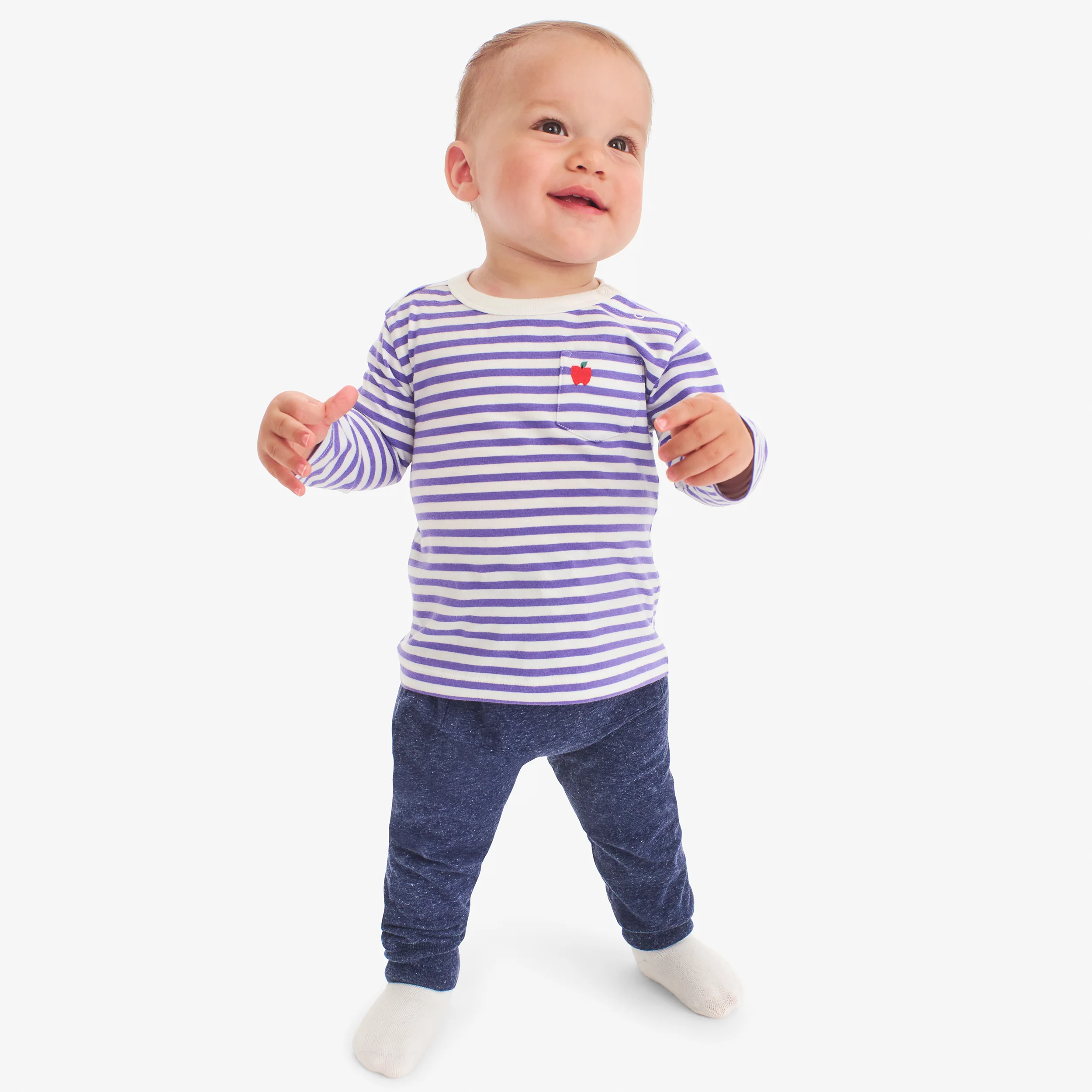 Baby heathered easy pant - Image 7
