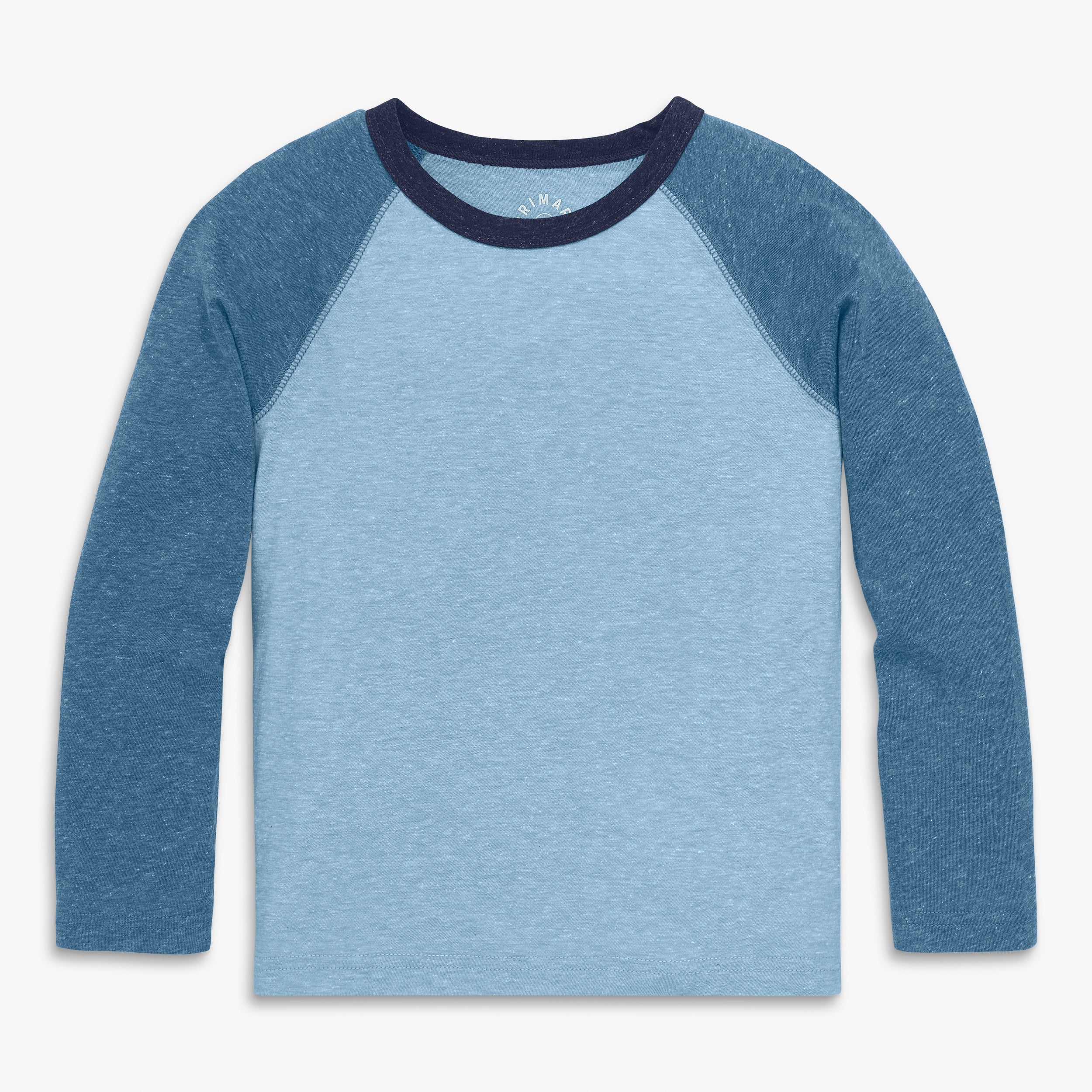 Kids heathered long sleeve baseball tee - Image 7