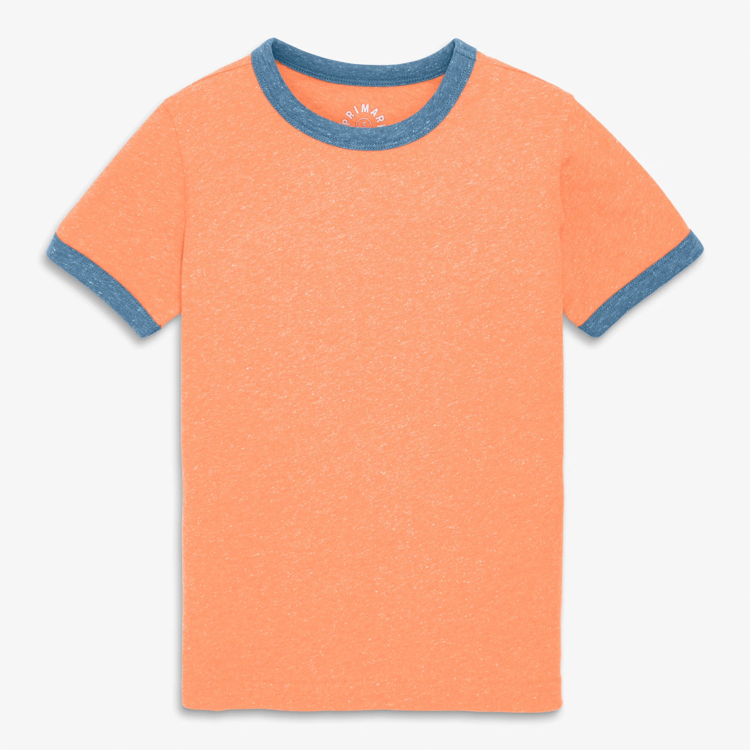 Kids heathered ringer tee - Image 2