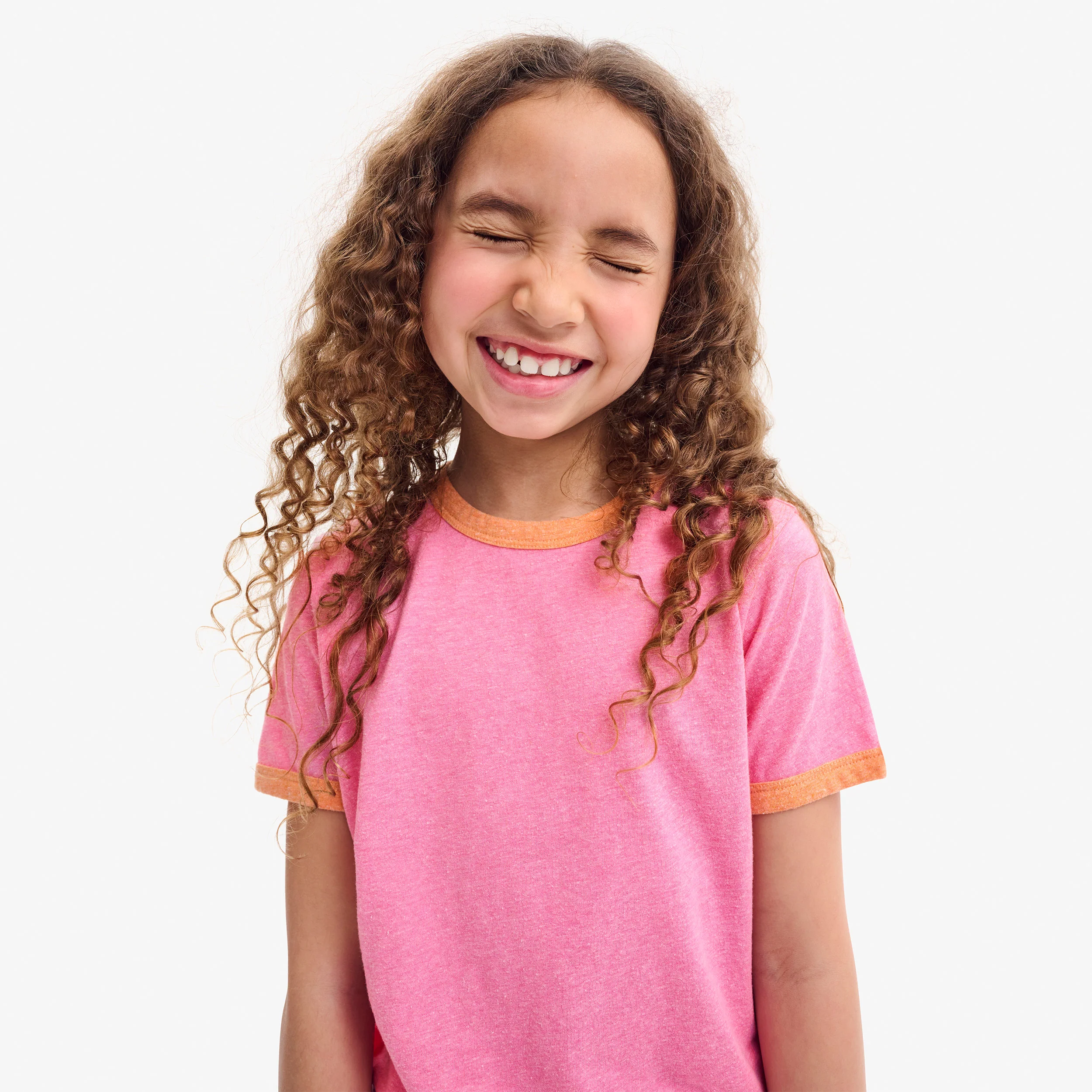Kids heathered ringer tee - Image 6