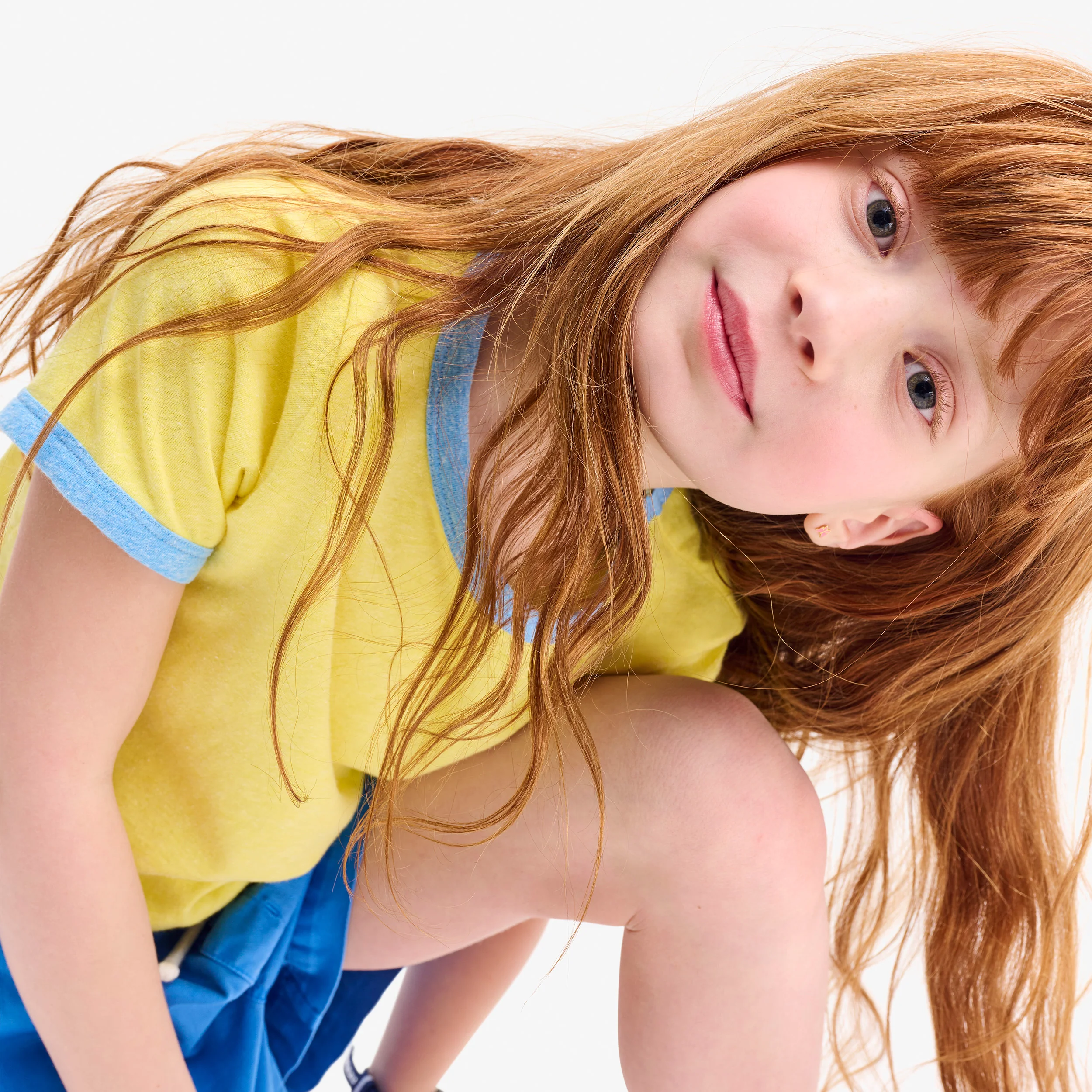 Kids heathered ringer tee - Image 7