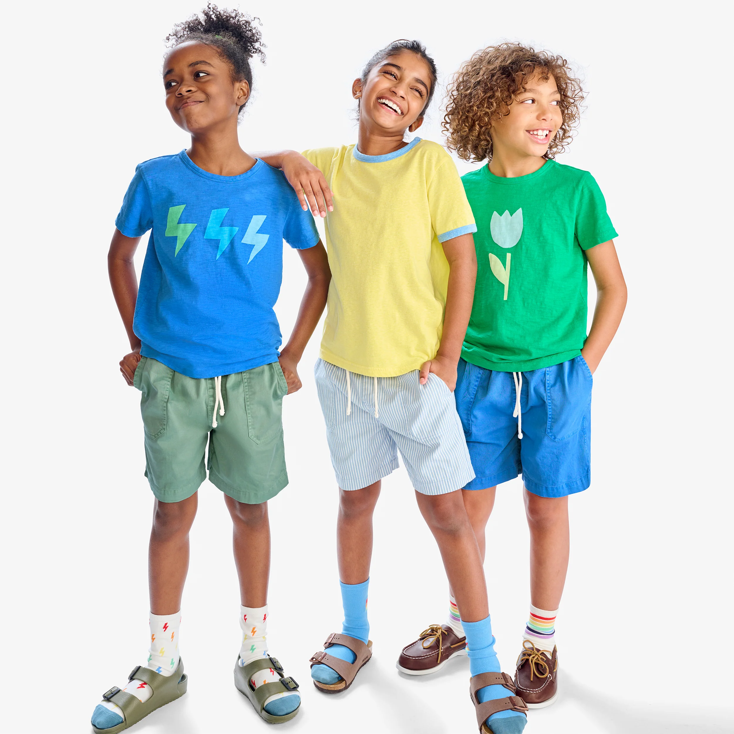 Kids heathered ringer tee - Image 8