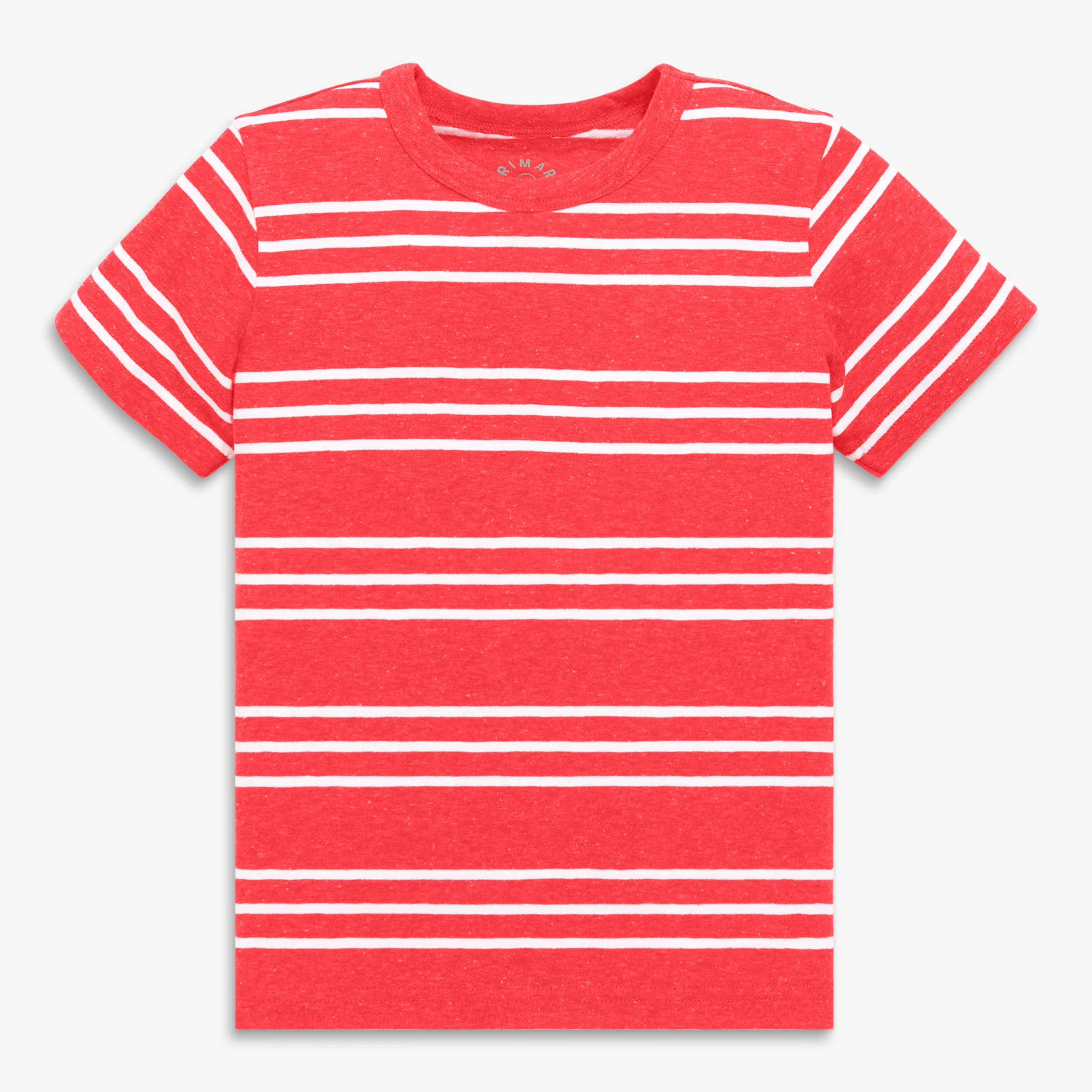 Kids heathered tee in stripe - Image 4