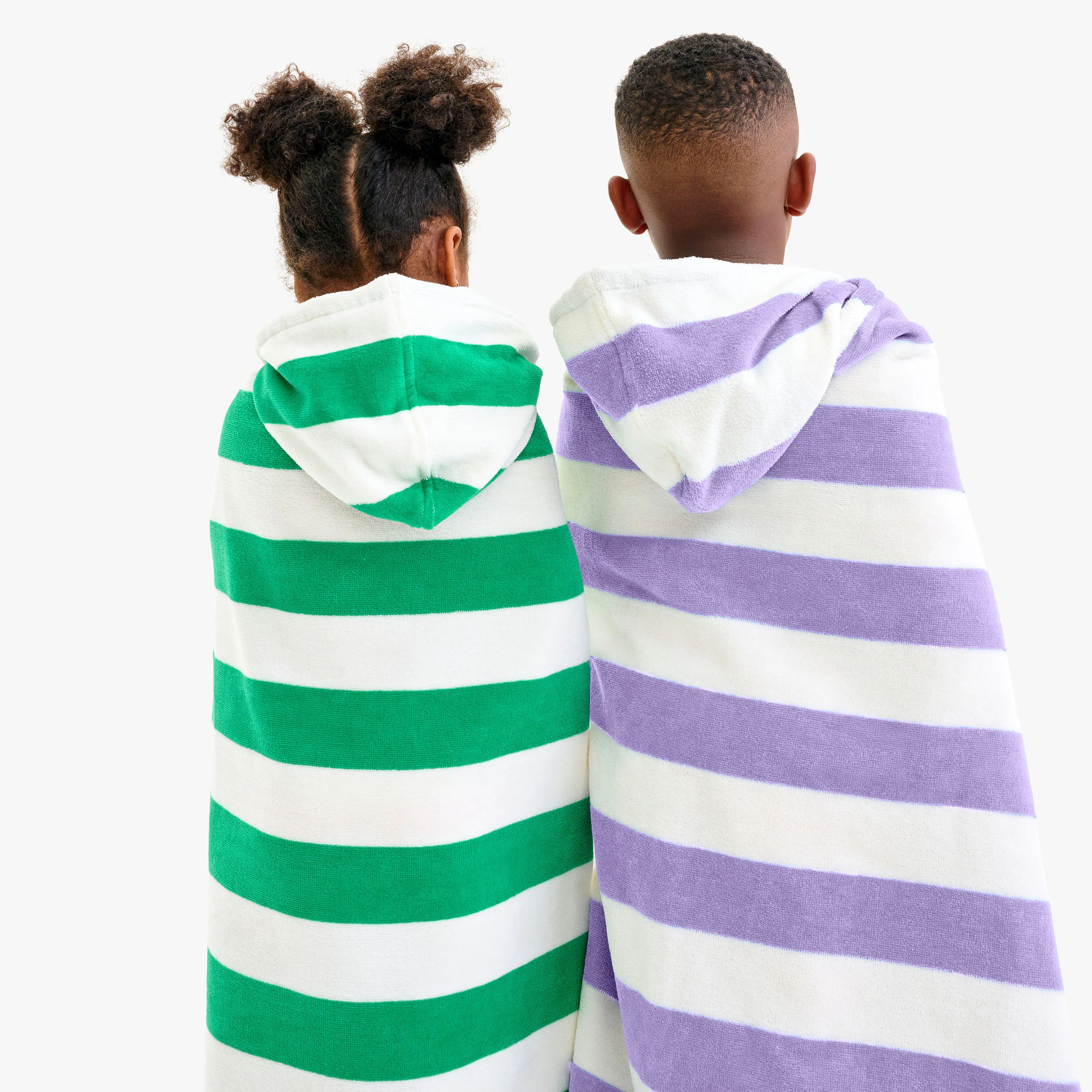 Kids stripe hoodie towel - Image 16