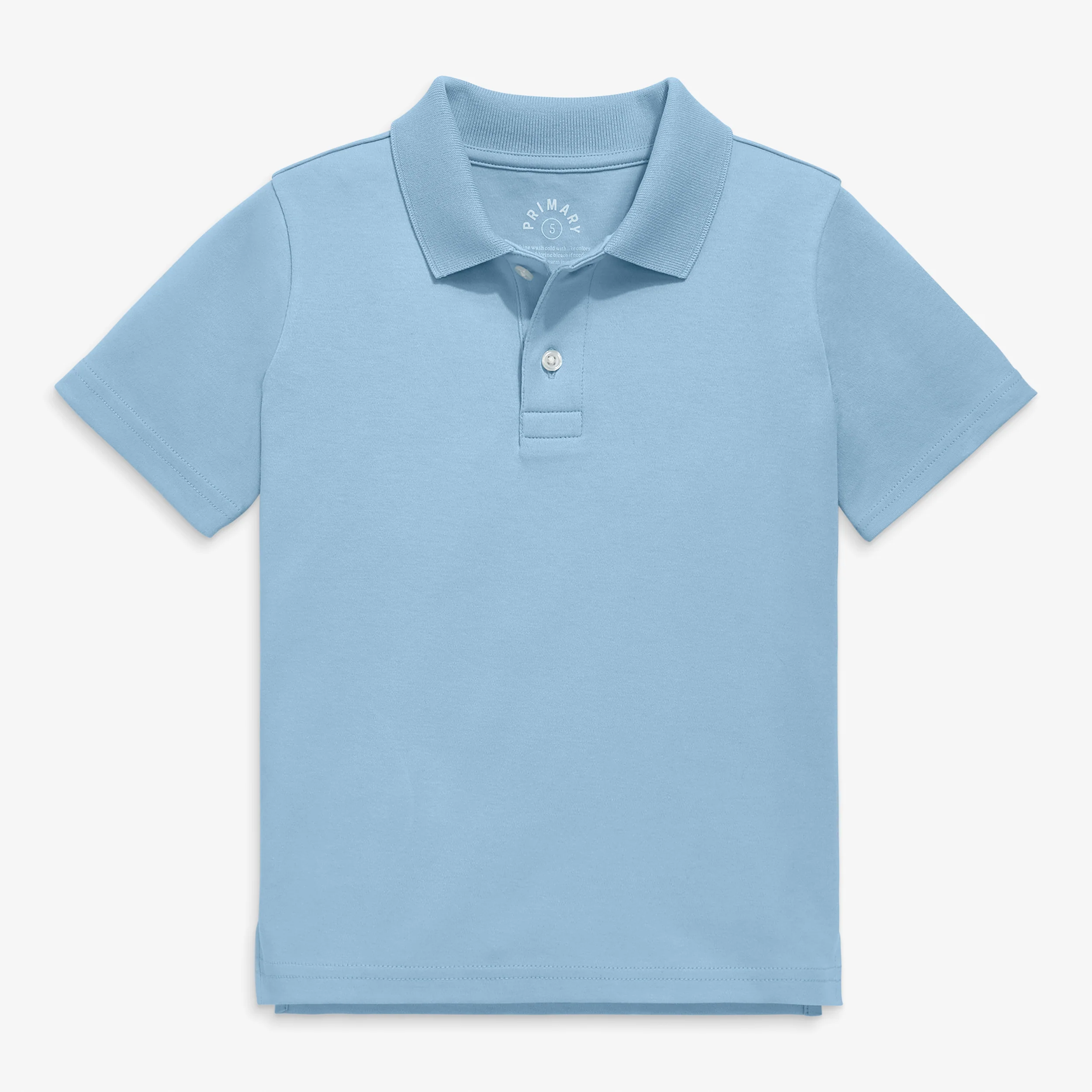 Kids classic short sleeve interlock polo - Image 2