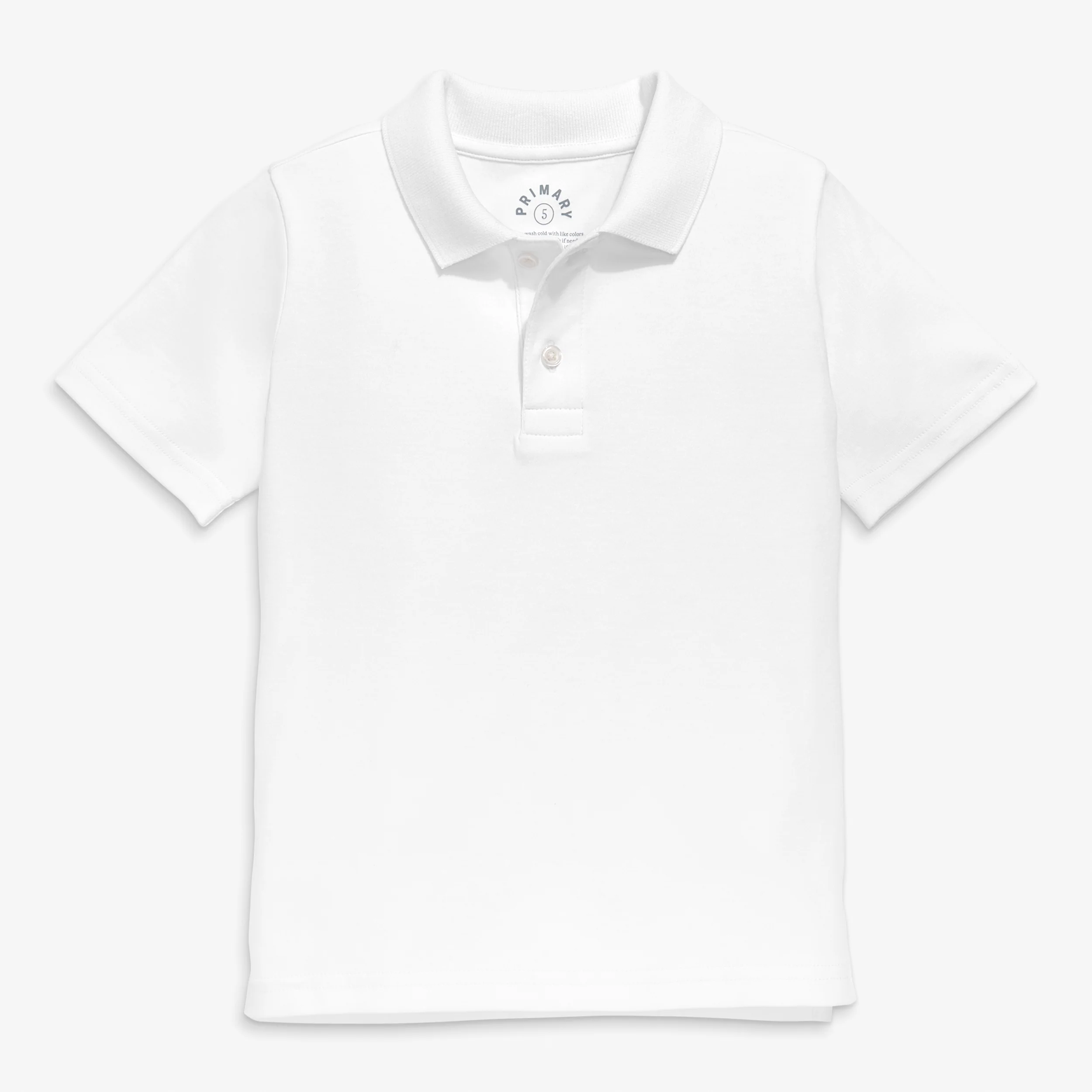 Kids classic short sleeve interlock polo - Image 3
