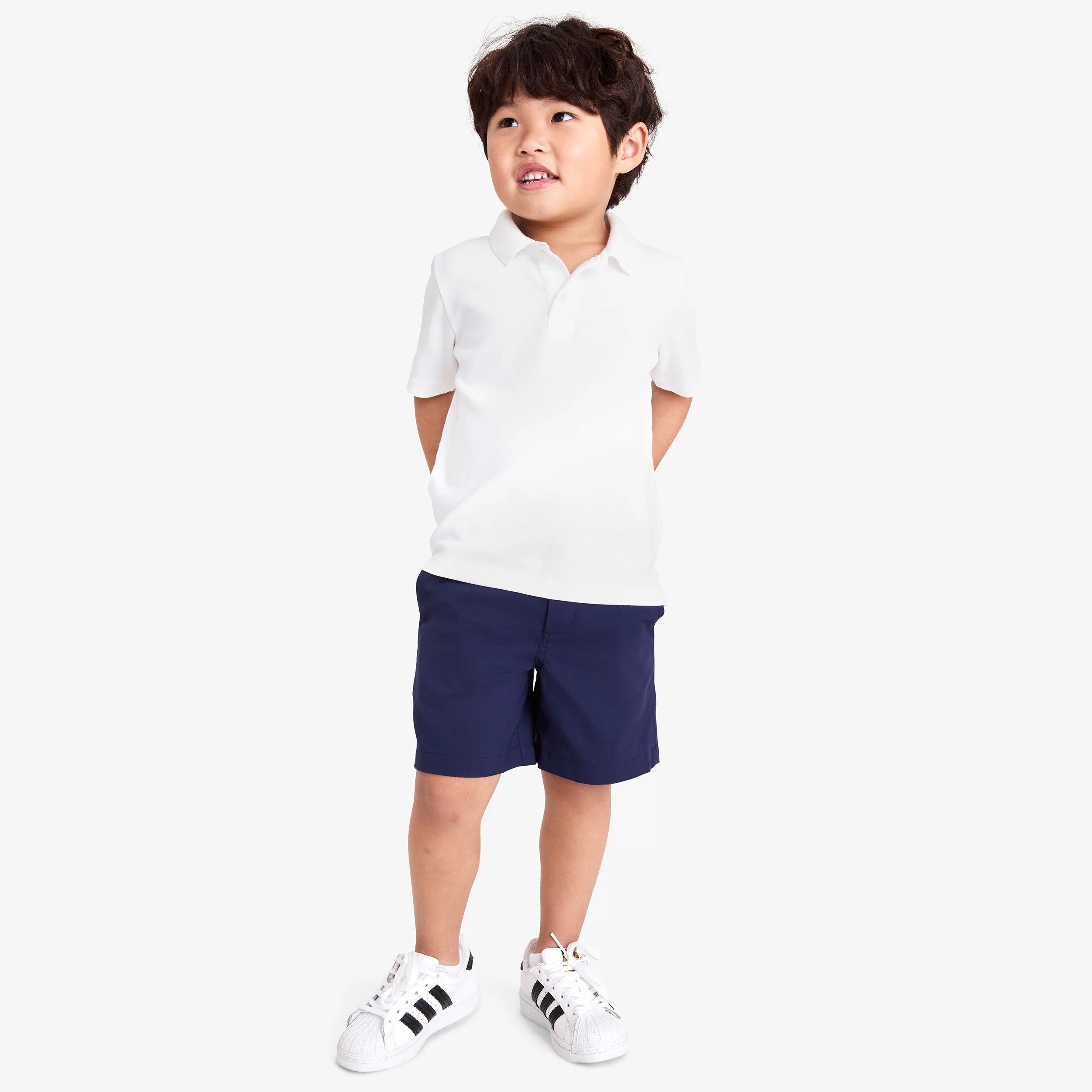 Kids classic short sleeve interlock polo - Image 4
