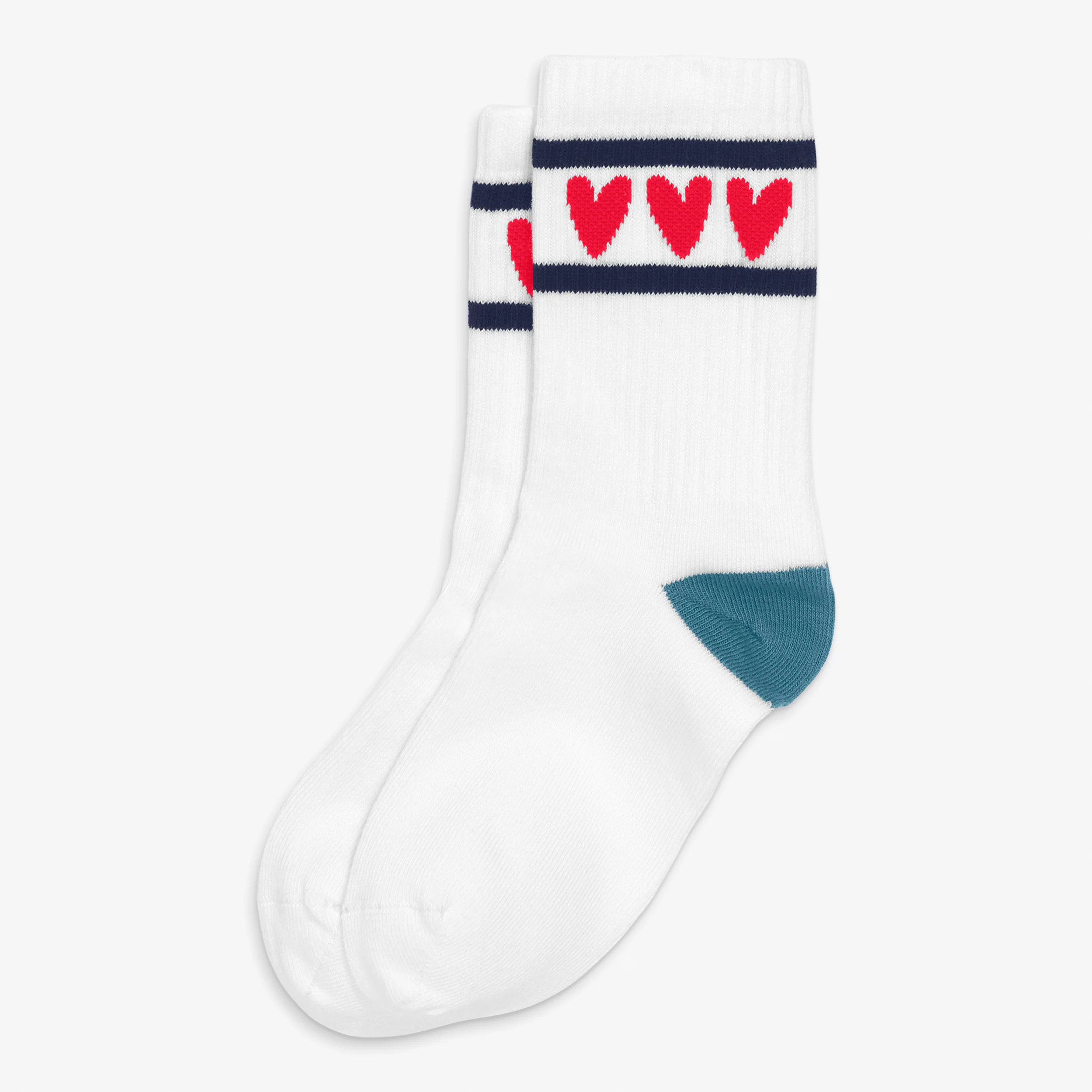 Kids heart athletic socks - Image 3