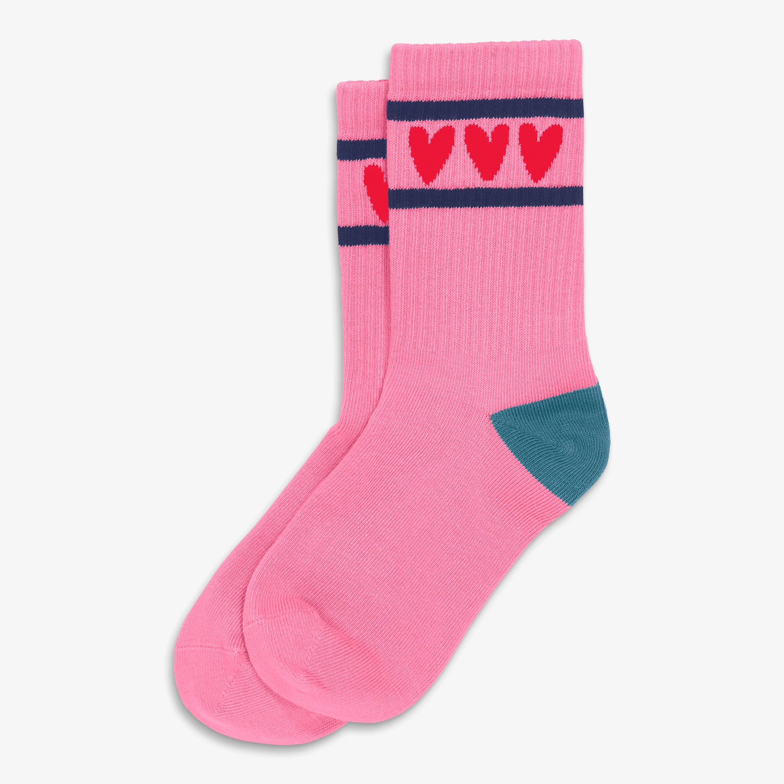 Kids heart athletic socks - Image 4