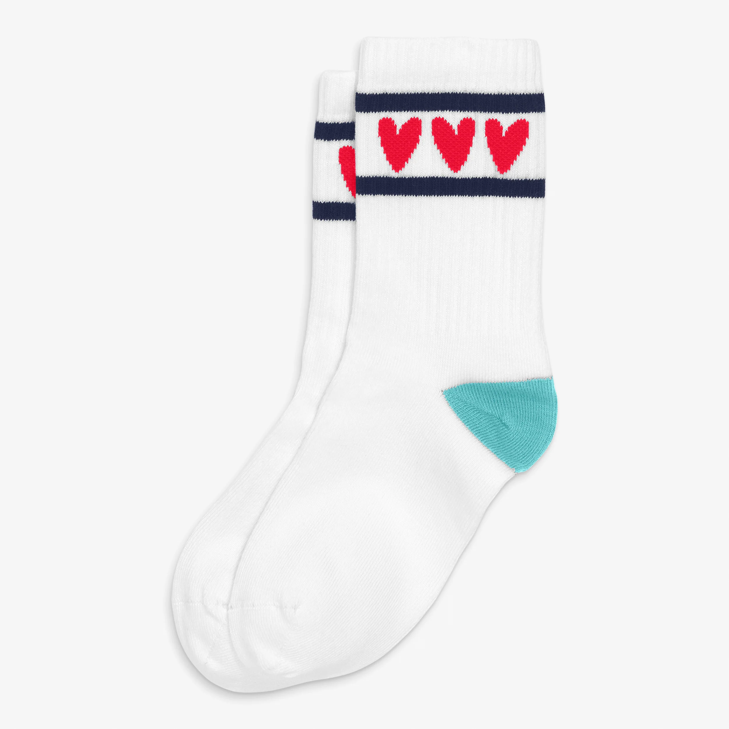 Kids heart athletic socks - Image 5