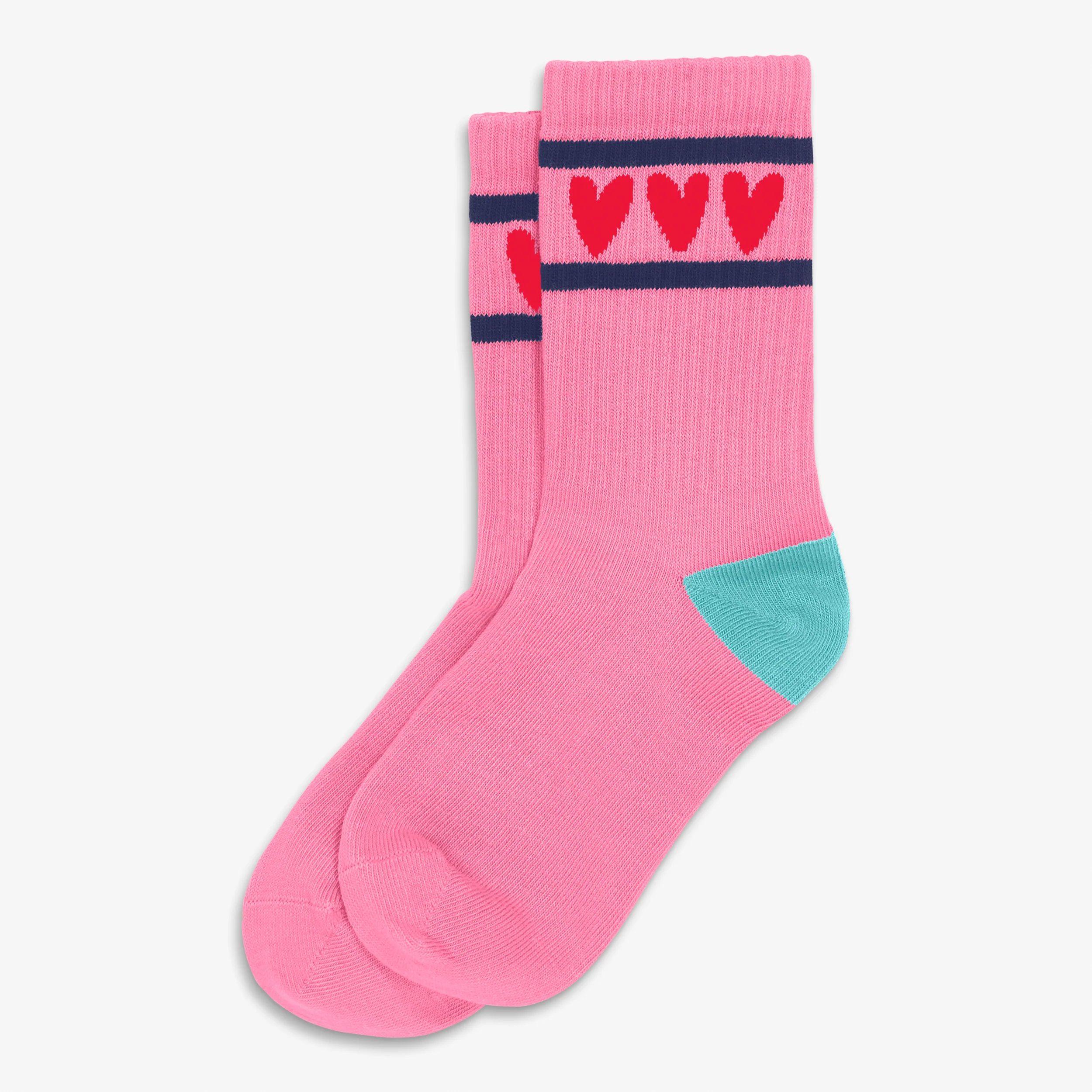 Kids heart athletic socks - Image 6