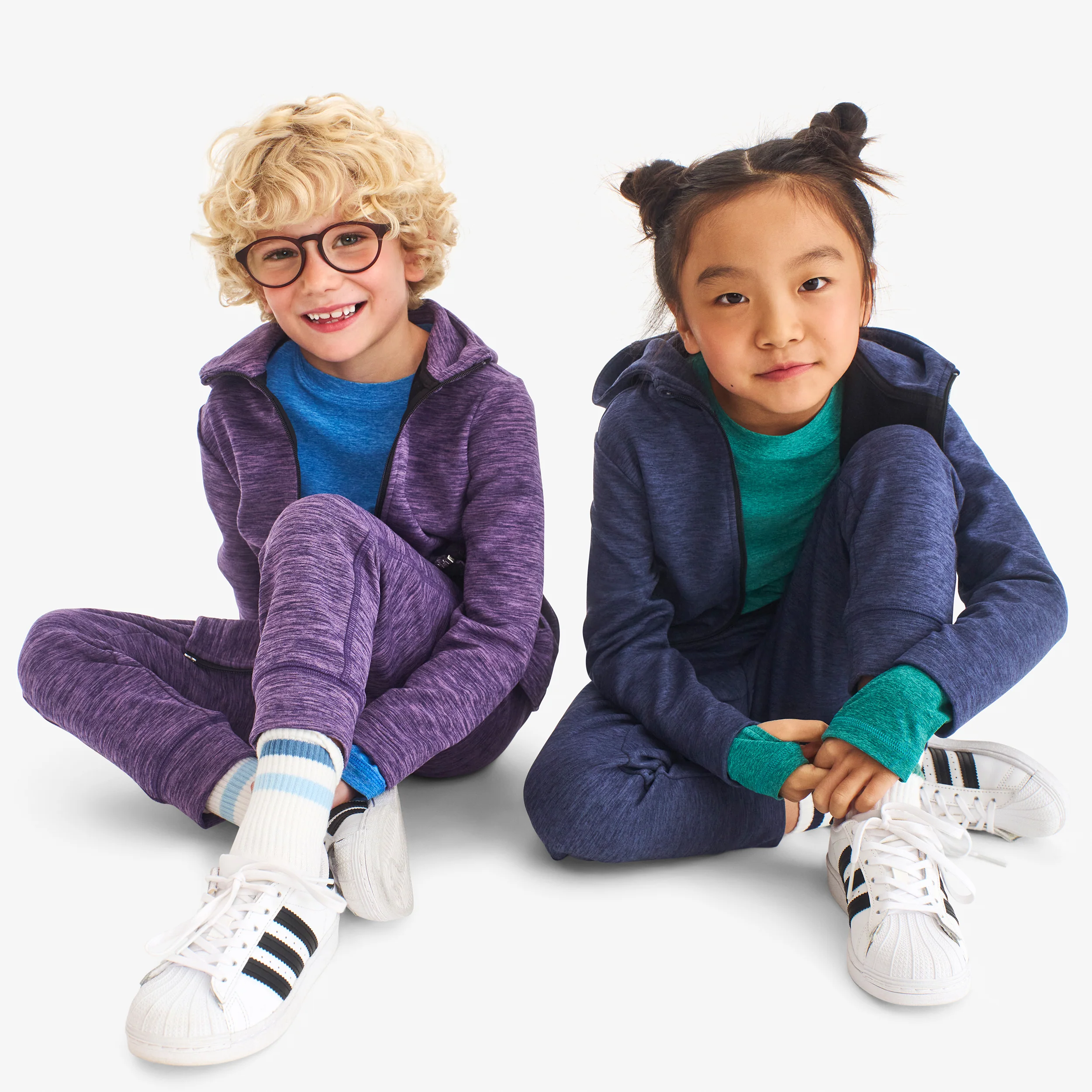 Kids cozy FlexKnit zip hoodie - Image 6