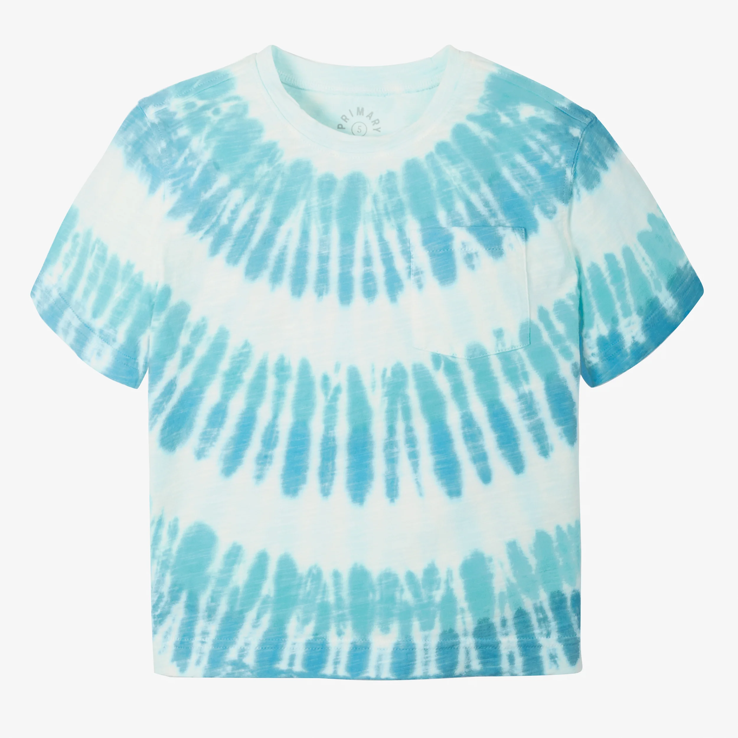 Kids easy pocket tee in tie-dye - Image 3