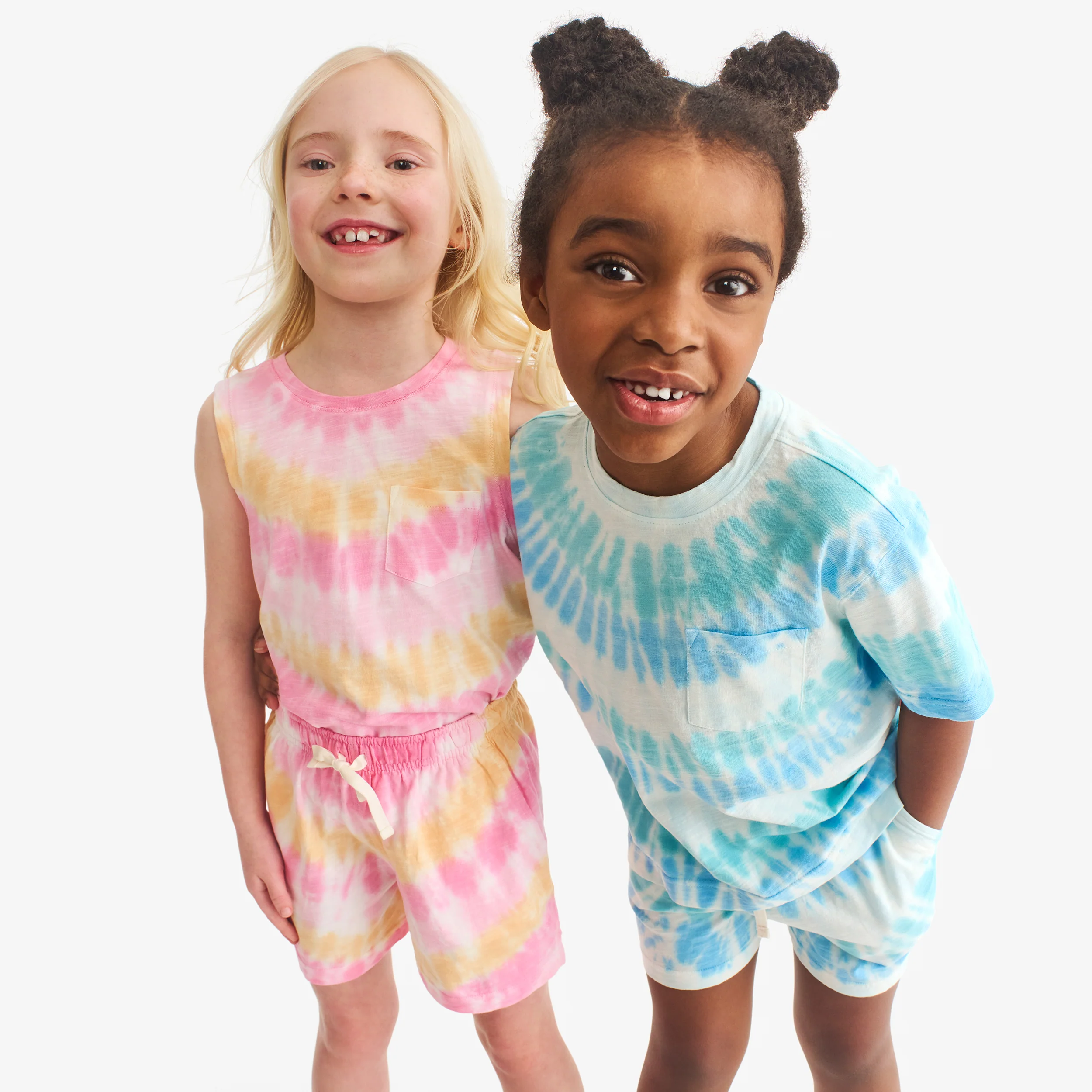 Kids park short in tie-dye - Image 6