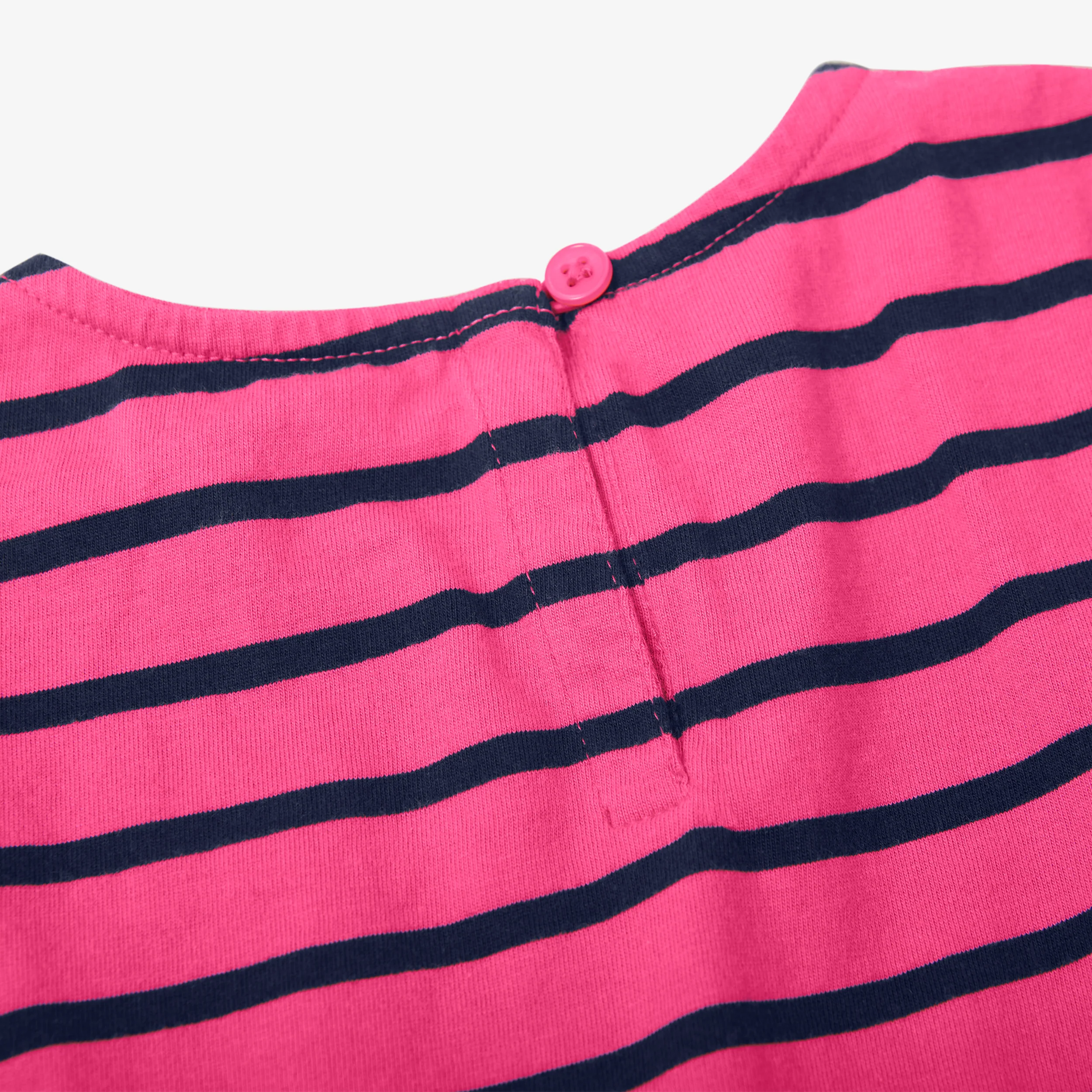 Clearance kids long sleeve perfect pocket dress in stripe - Image 5