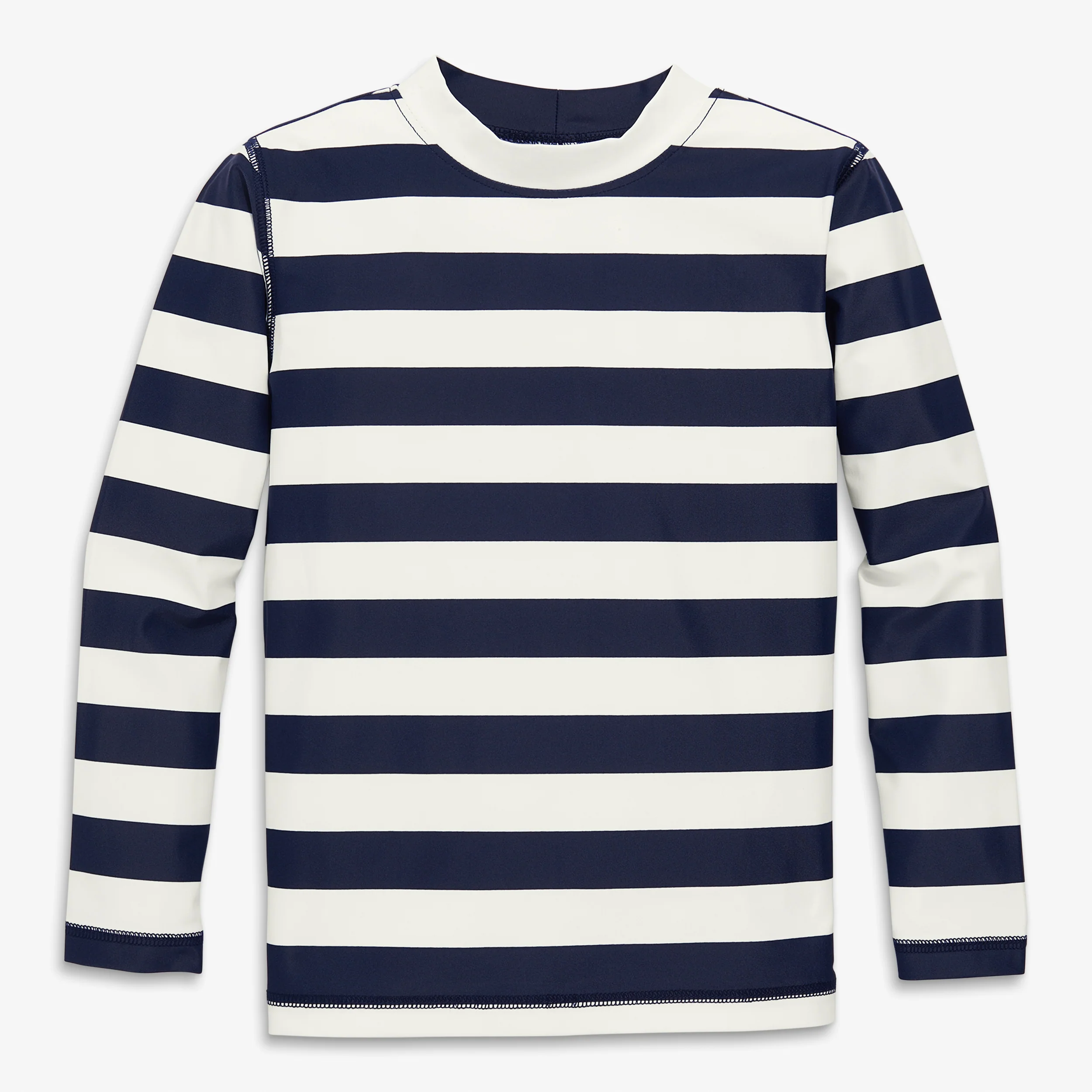 Kids long sleeve rash guard in stripe - Image 3