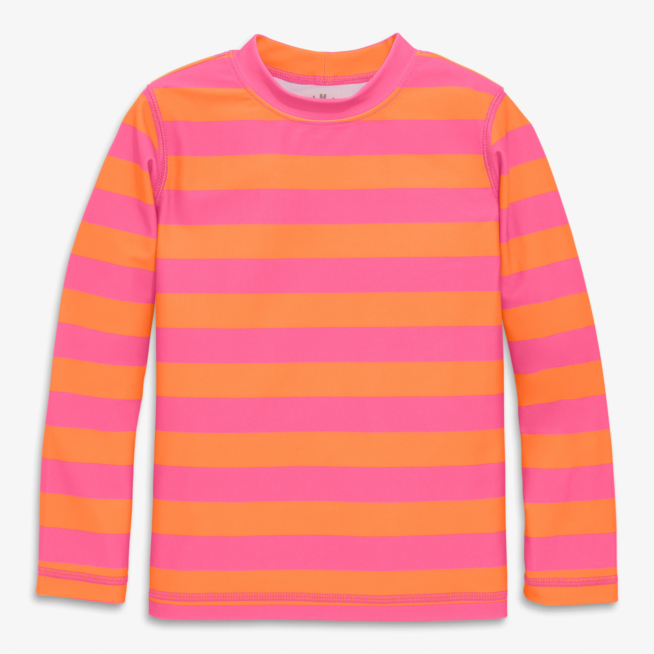 Kids long sleeve rash guard in stripe - Image 6