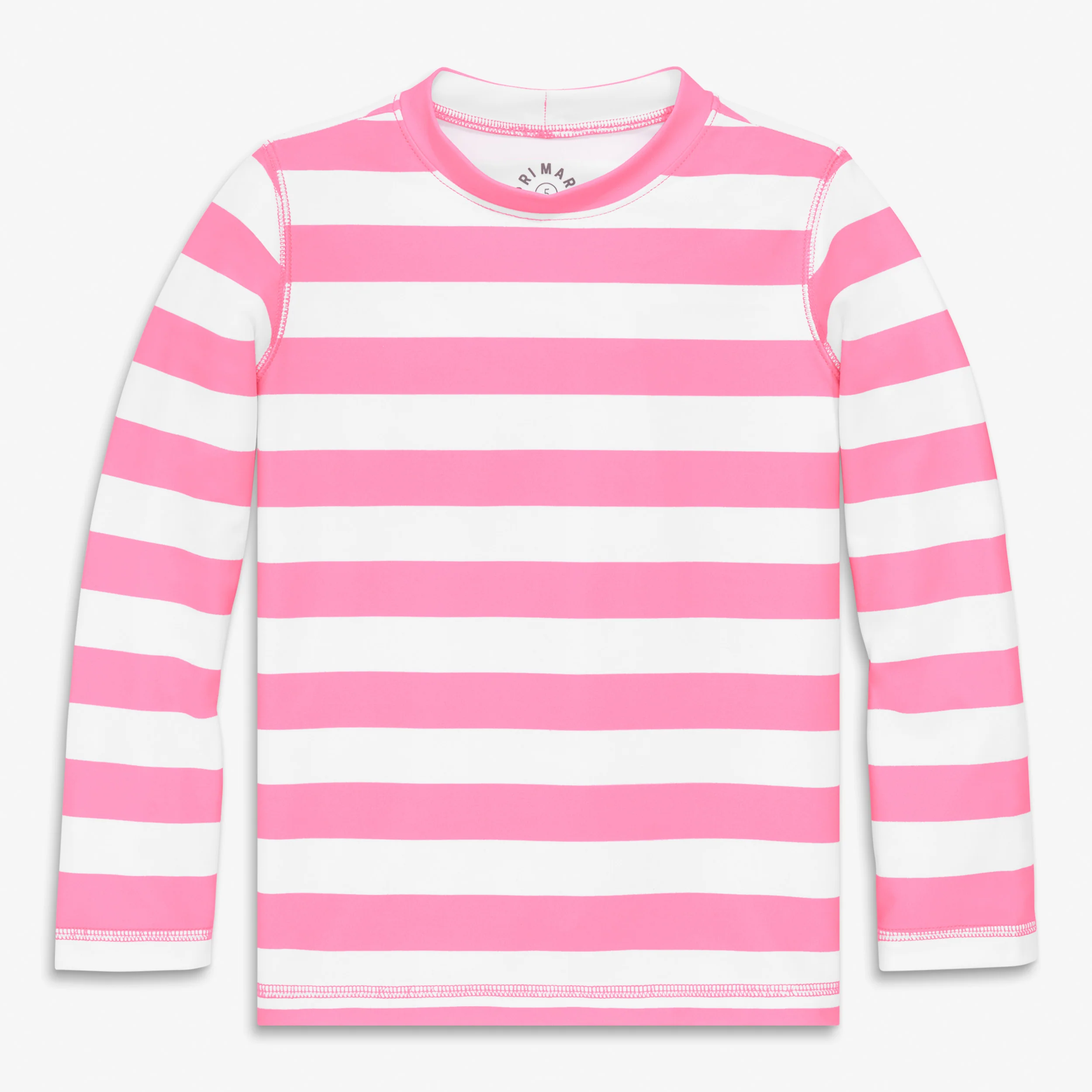 Kids long sleeve rash guard in stripe - Image 9
