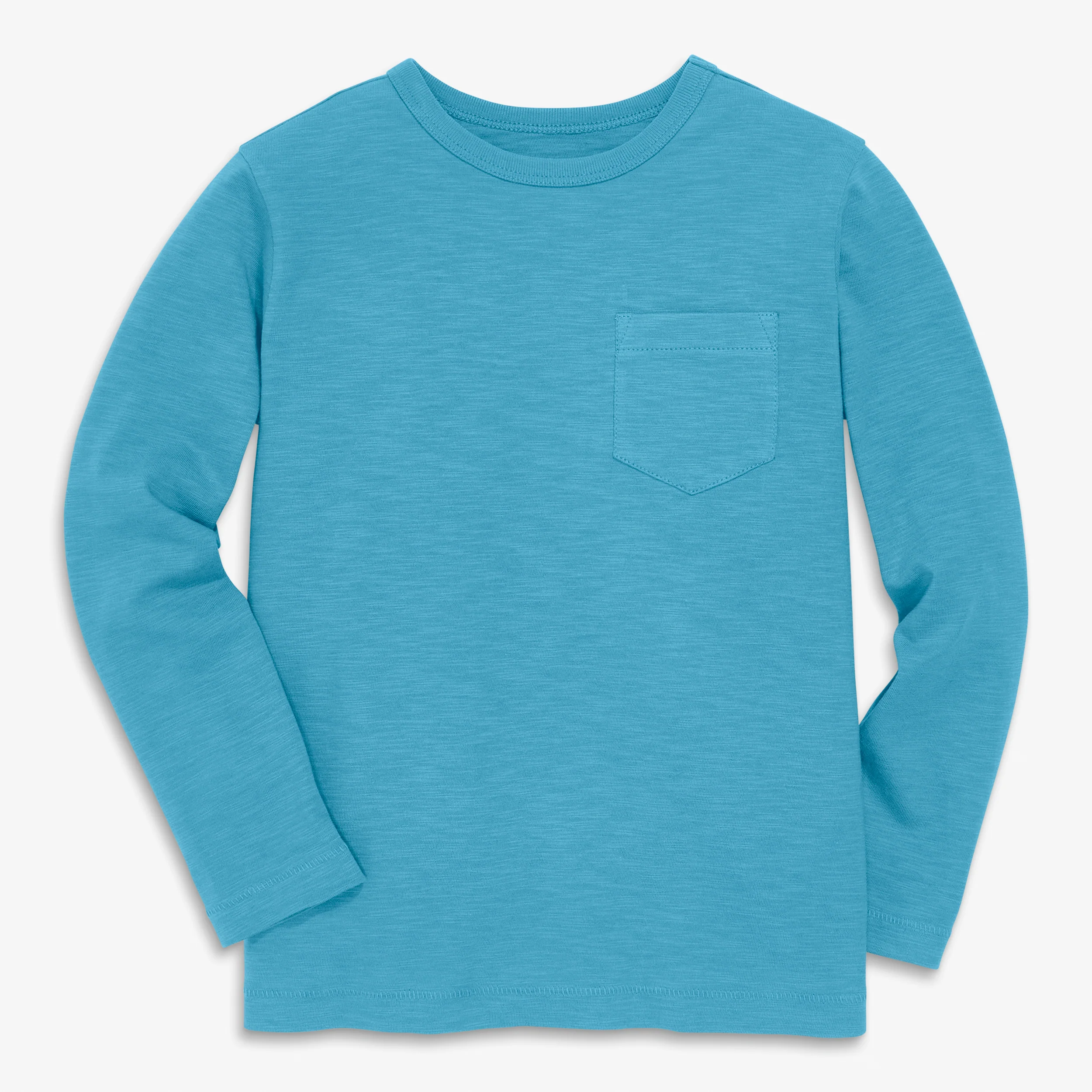Kids long sleeve slub pocket tee - Image 12